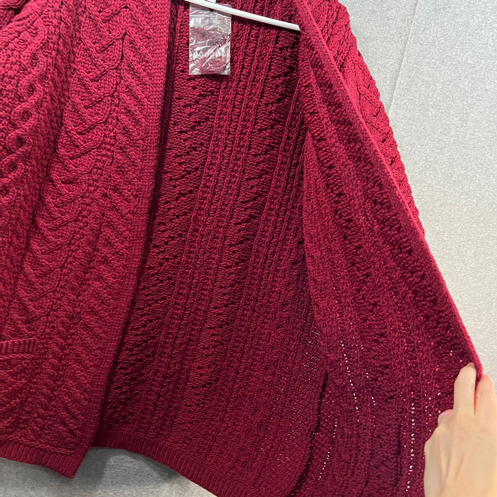 Aran Crafts Aran Craft Merino Wool Women's Sweater Size XL / US 12-14 / IT 48-50 - 8 Thumbnail