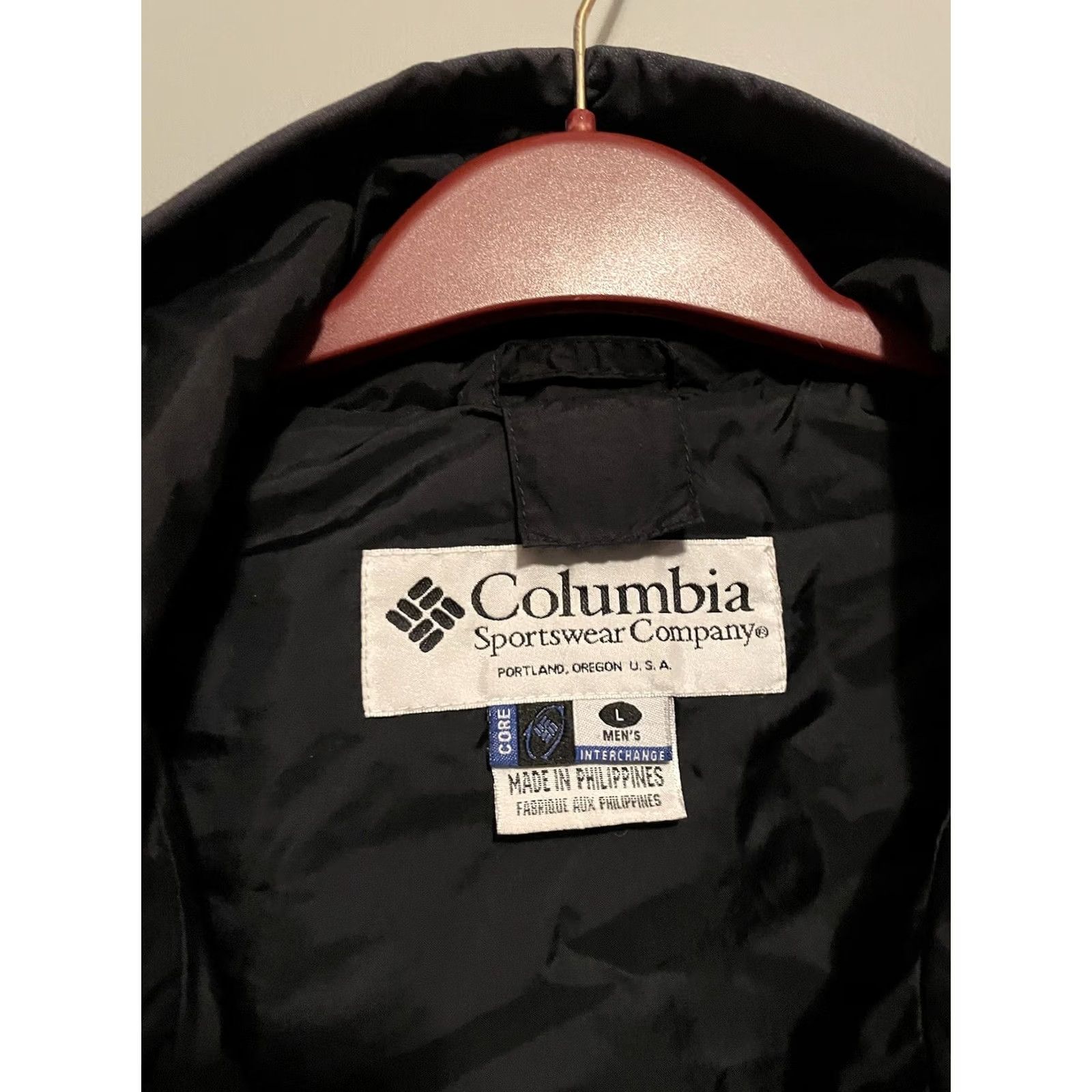 Vintage VINTAGE Columbia Interchange Bugaboo Jacket Black Grey Men's L Windbreaker Size US L / EU 52-54 / 3 - 6 Thumbnail
