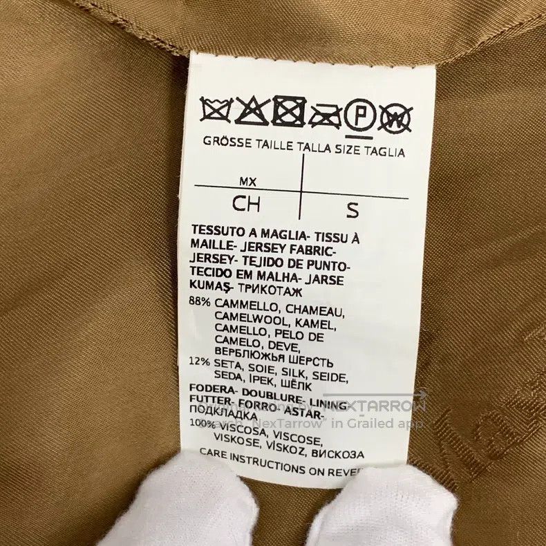 Max Mara Max Mara Brown Camel Hair Teddy Collar Double Breasted Coa Size S / US 4 / IT 40 - 6 Thumbnail