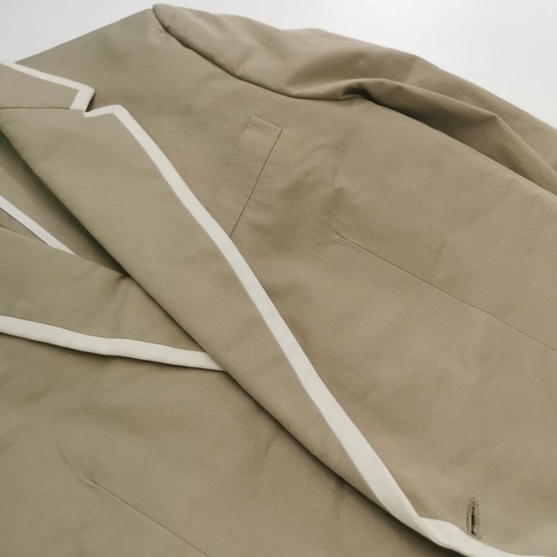 Valentino Valentino Cotton contrasting single-breasted lapel vintage Size US XXS / EU 40 - 3 Thumbnail