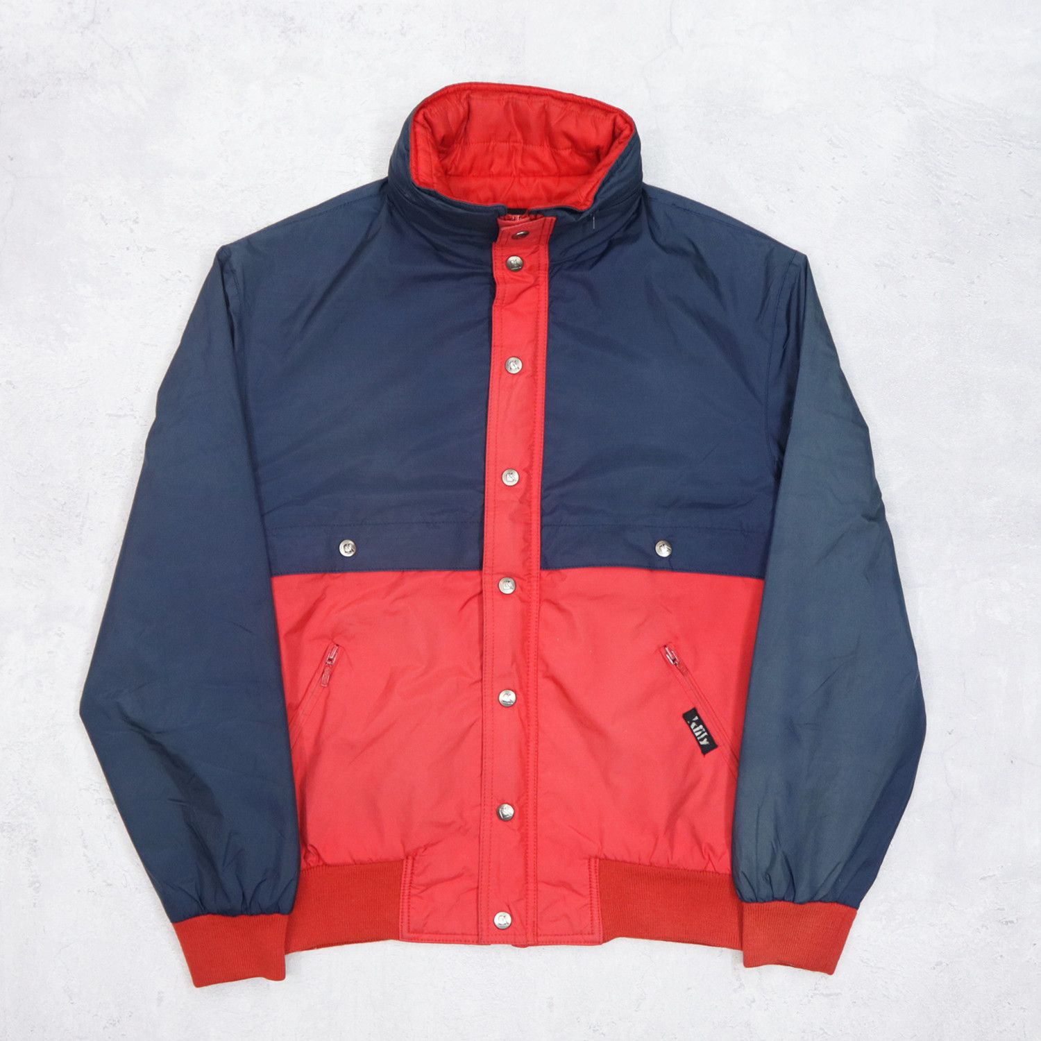 ASICS By Goretex Killy Bomber Windbreaker Hoodie Jacket