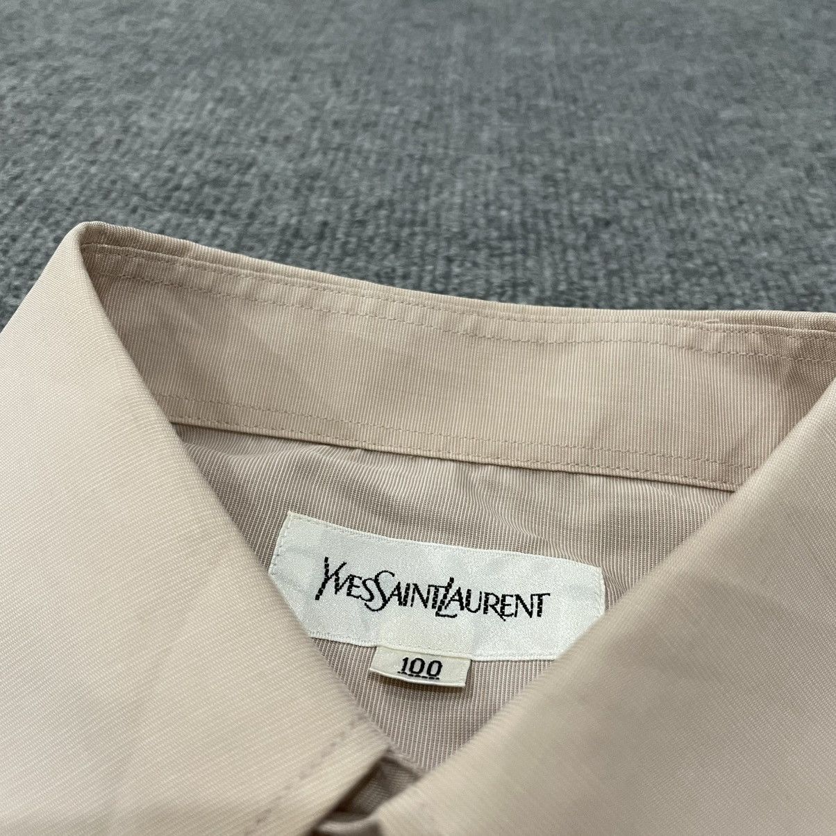 Yves Saint Laurent Yves Saint Lauret Button Up Formal Shirt Size US XXL / EU 58 / 5 - 5 Thumbnail