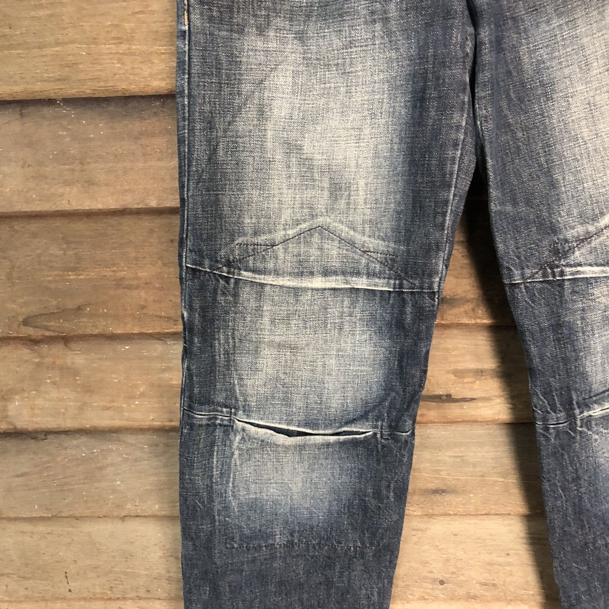 Marithe + Francois Girbaud DL Marithe Francois Girbaund faded Black Denim Pants #7317 Size US 31 - 7 Thumbnail