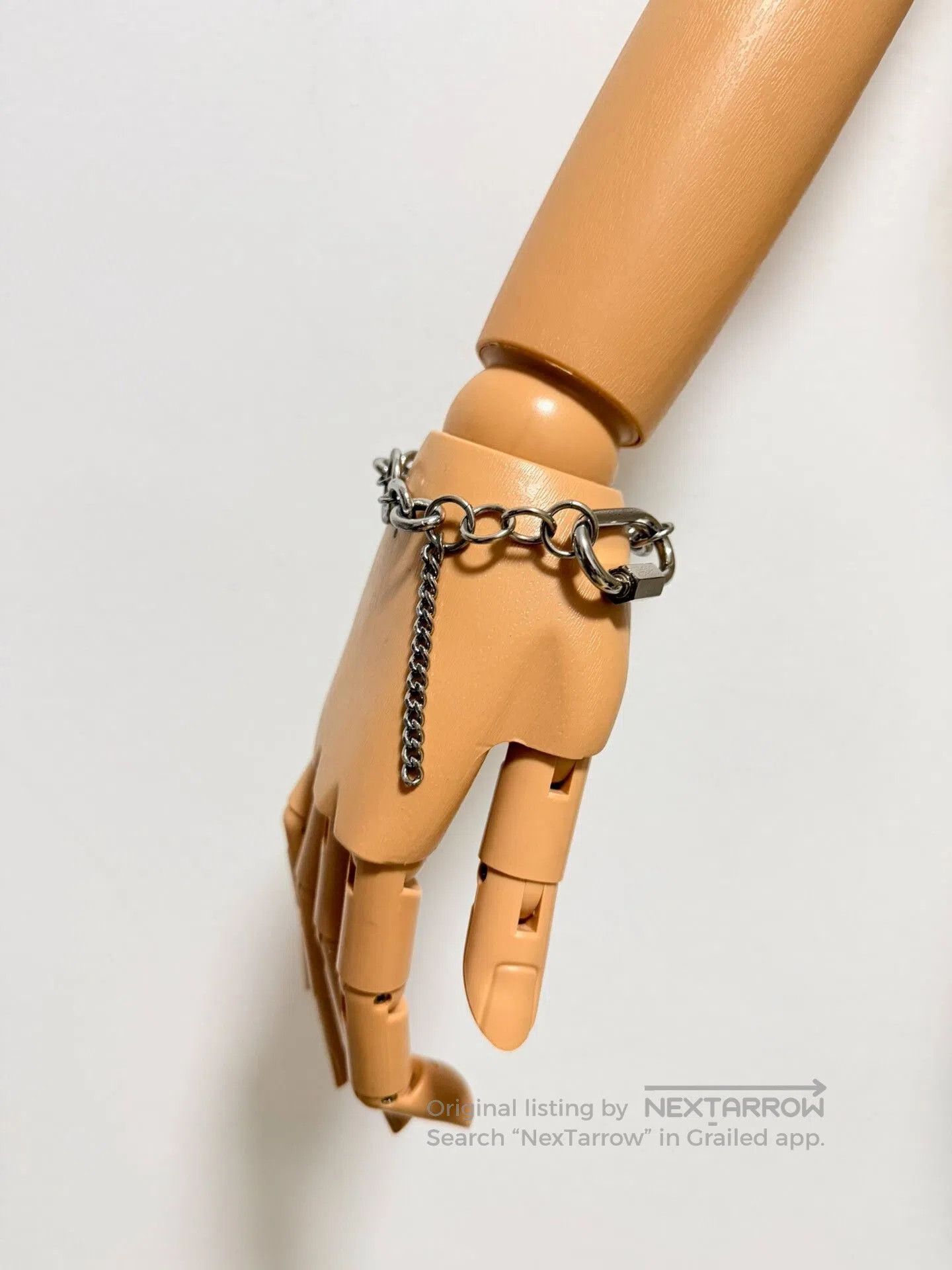 Y's Yohji Yamamoto Y's Silver Chain Bracelet. Size ONE SIZE - 1 Thumbnail