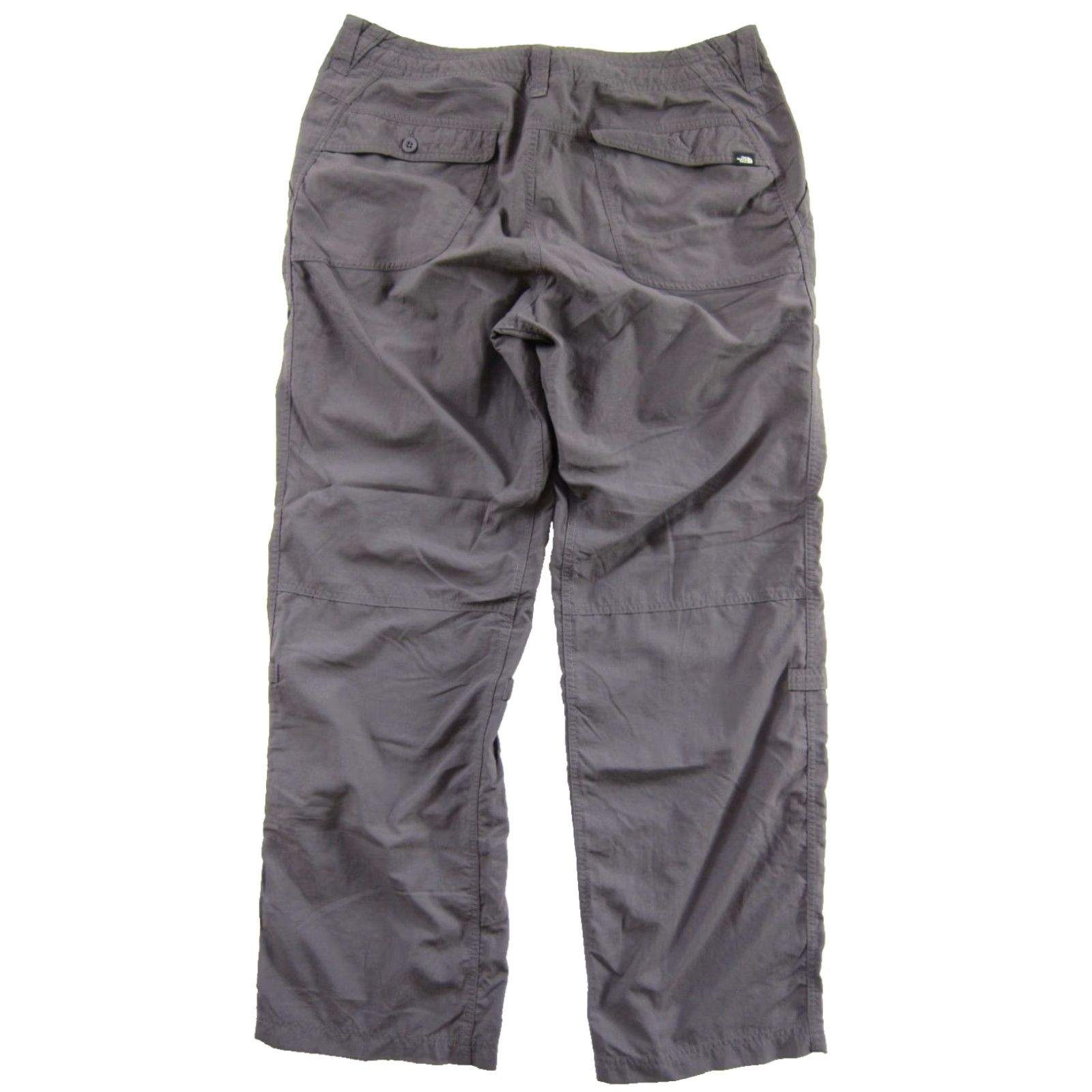 The North Face The North Face Grey 100% Nylon Hike Travel Roll Up Cargo Pant Women Size 14 Size 36" / US 14 / IT 50 - 2 Thumbnail