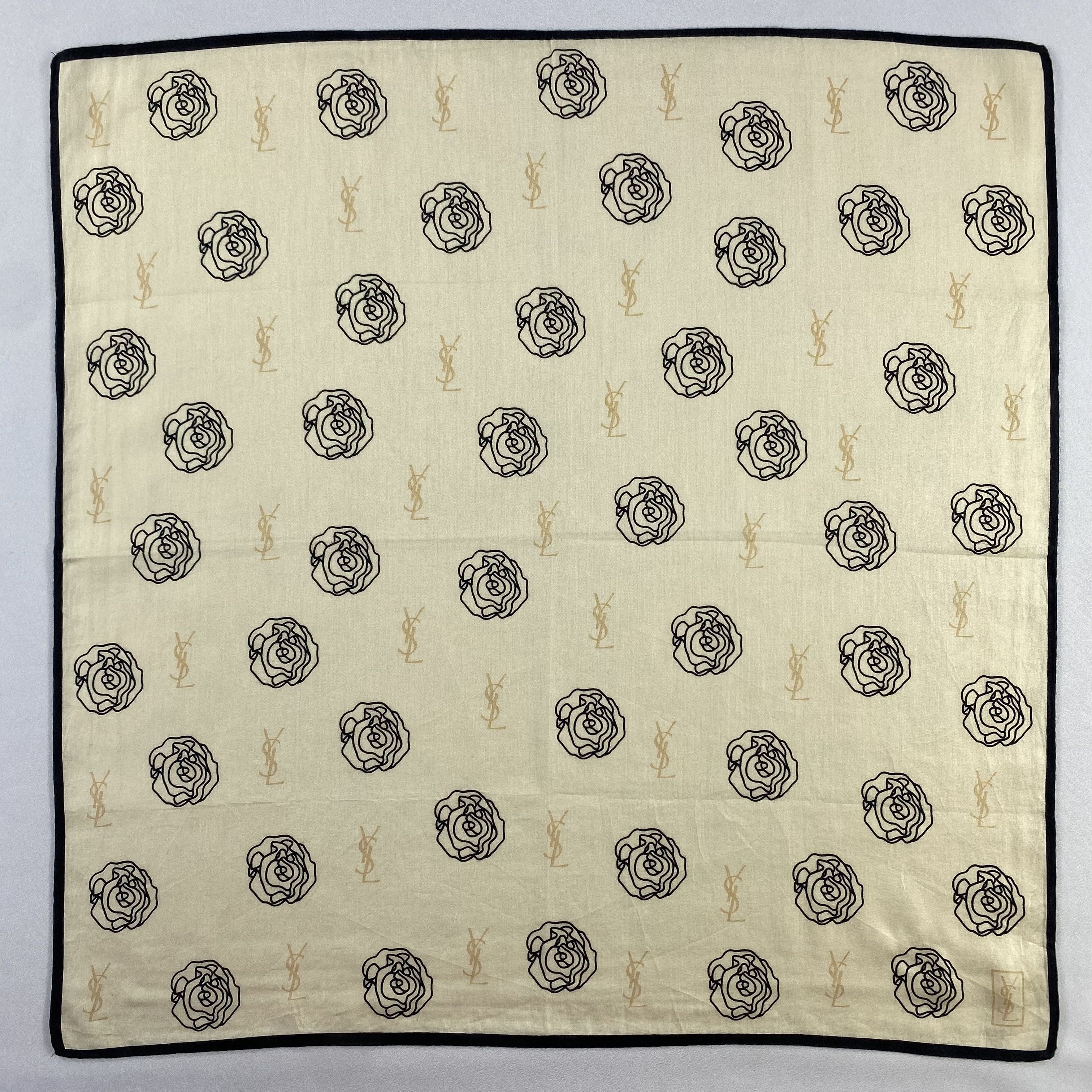 Vintage Yves Saint Laurent Neckerchief / Handkerchief-P652 Size ONE SIZE - 1 Thumbnail