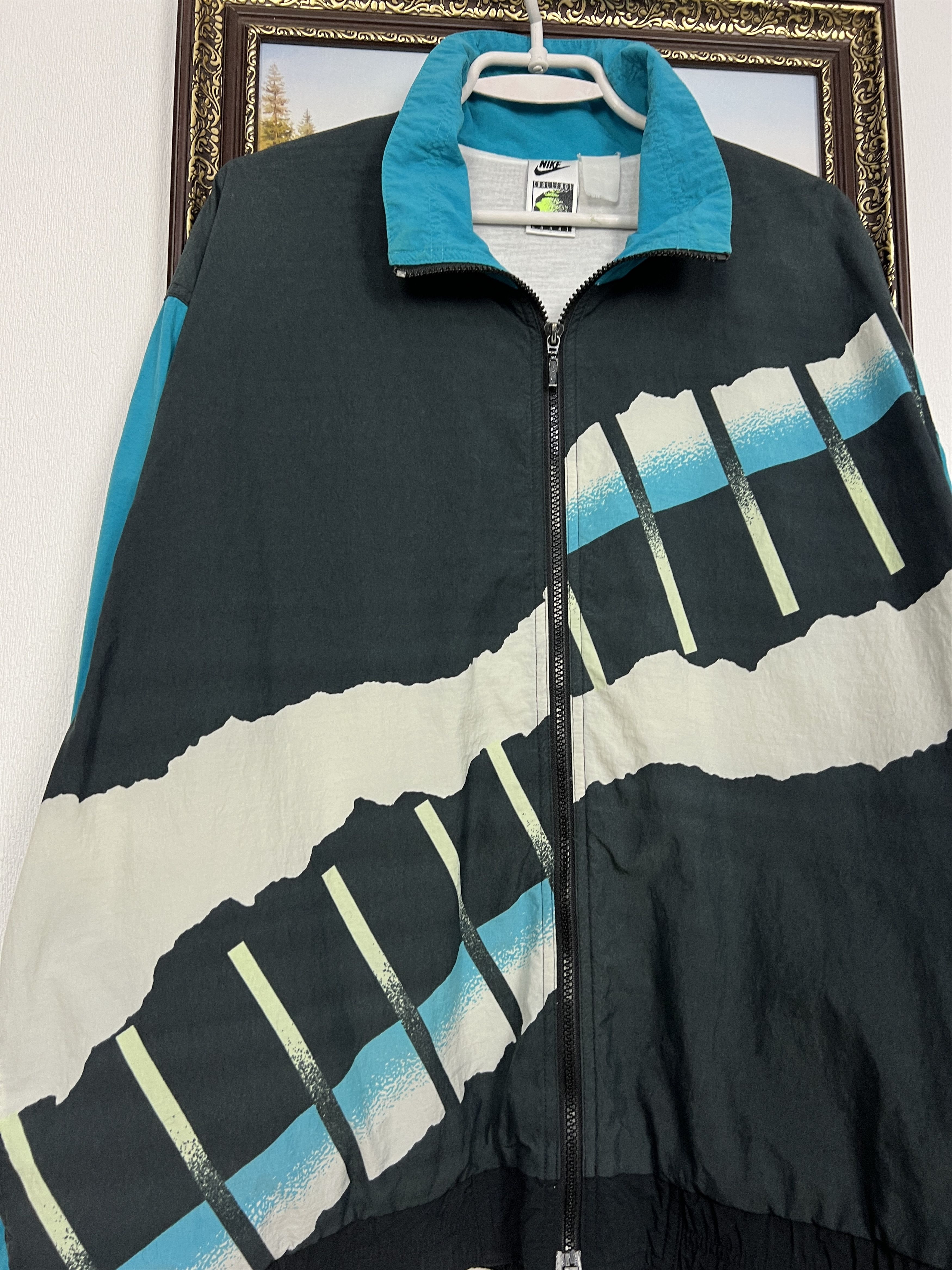 Nike Vintage 90's Nike Court Andre Agassi Tennis Jacket Track Size US XL / EU 56 / 4 - 3 Thumbnail