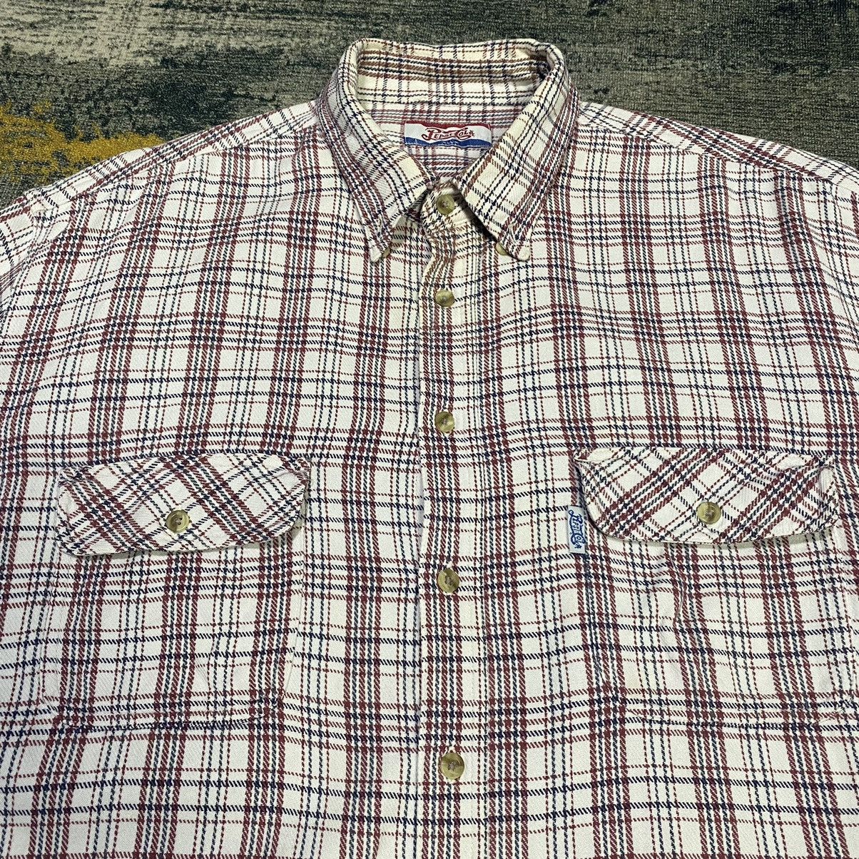 Flannel × Pepsi × Vintage Vintage Pepsicola Flannel Shirt Size US L / EU 52-54 / 3 - 10 Thumbnail