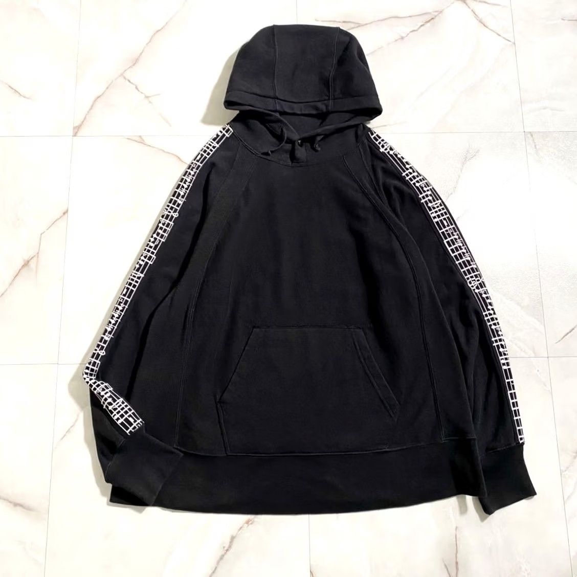 Engineered Garments Engineered Garments Raglan Hoodie Black Size M Musical Note Tape Raglan Sleeve Mens Size US M / EU 48-50 / 2 - 2 Thumbnail
