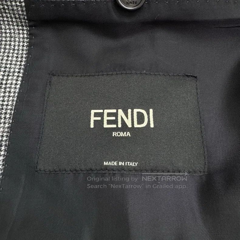 Fendi Fendi Fur Patch Coat Size US M / EU 48-50 / 2 - 2 Thumbnail