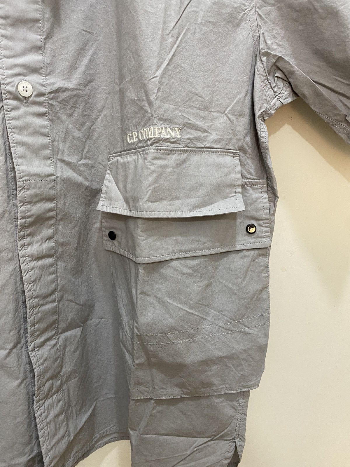 C.P. Company CP Company shirt, size XXXL, gray, multi-pocket, new Size US XXL / EU 58 / 5 - 4 Thumbnail