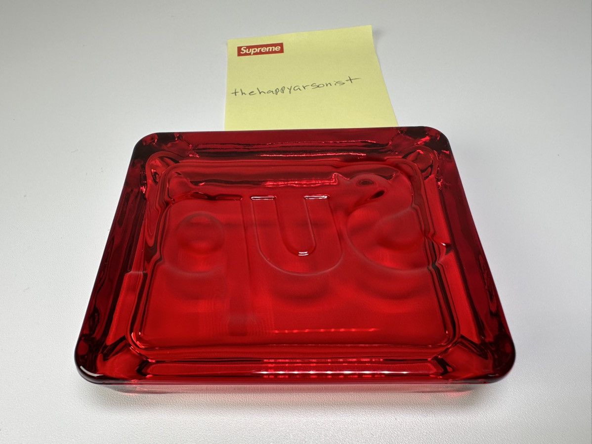 Supreme Supreme Debossed Glass Ash Tray SS20 Size ONE SIZE - 5 Thumbnail