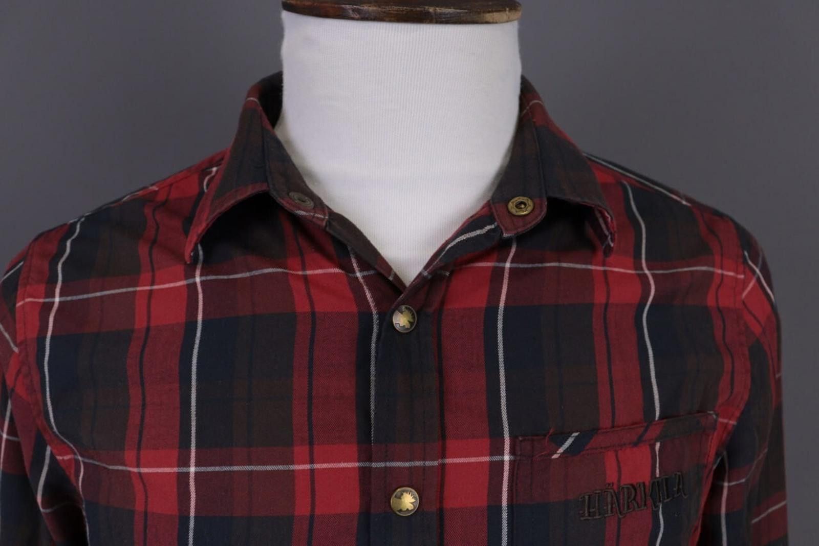 Designer Härkila of Scandinavia Plaid Wool Overshirt Shirt Size M Size US M / EU 48-50 / 2 - 4 Thumbnail