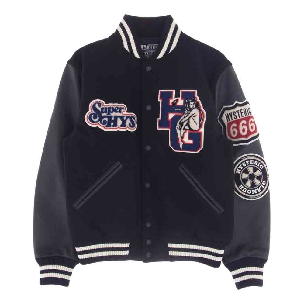 image of Hysteric Glamour 23Aw Motor City Fever Varsity Jacket, Men's (Size Small)