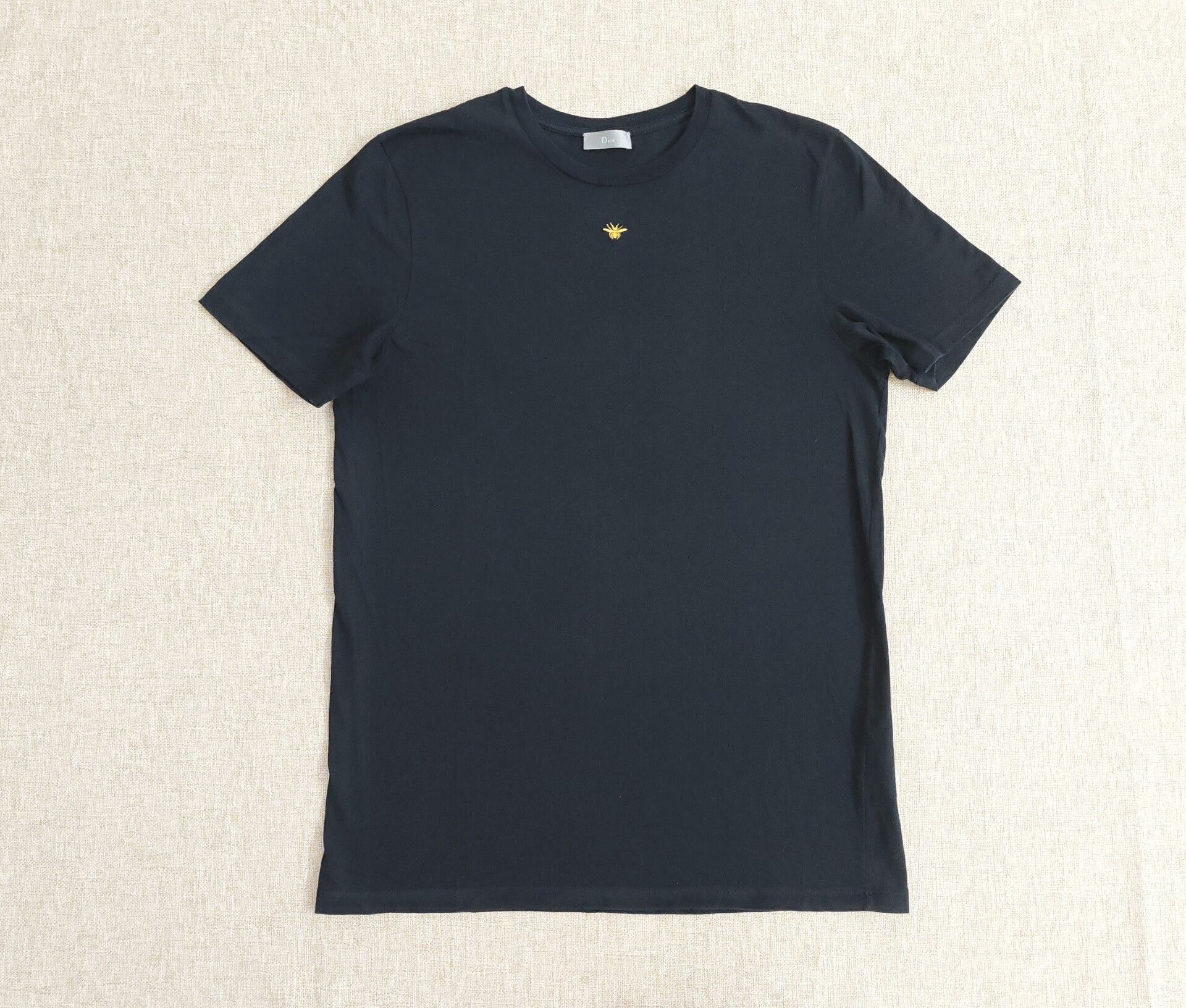 Dior Dior Men's Gold Bee Short-Sleeve T-Shirt Size US M / EU 48-50 / 2 - 1 Thumbnail