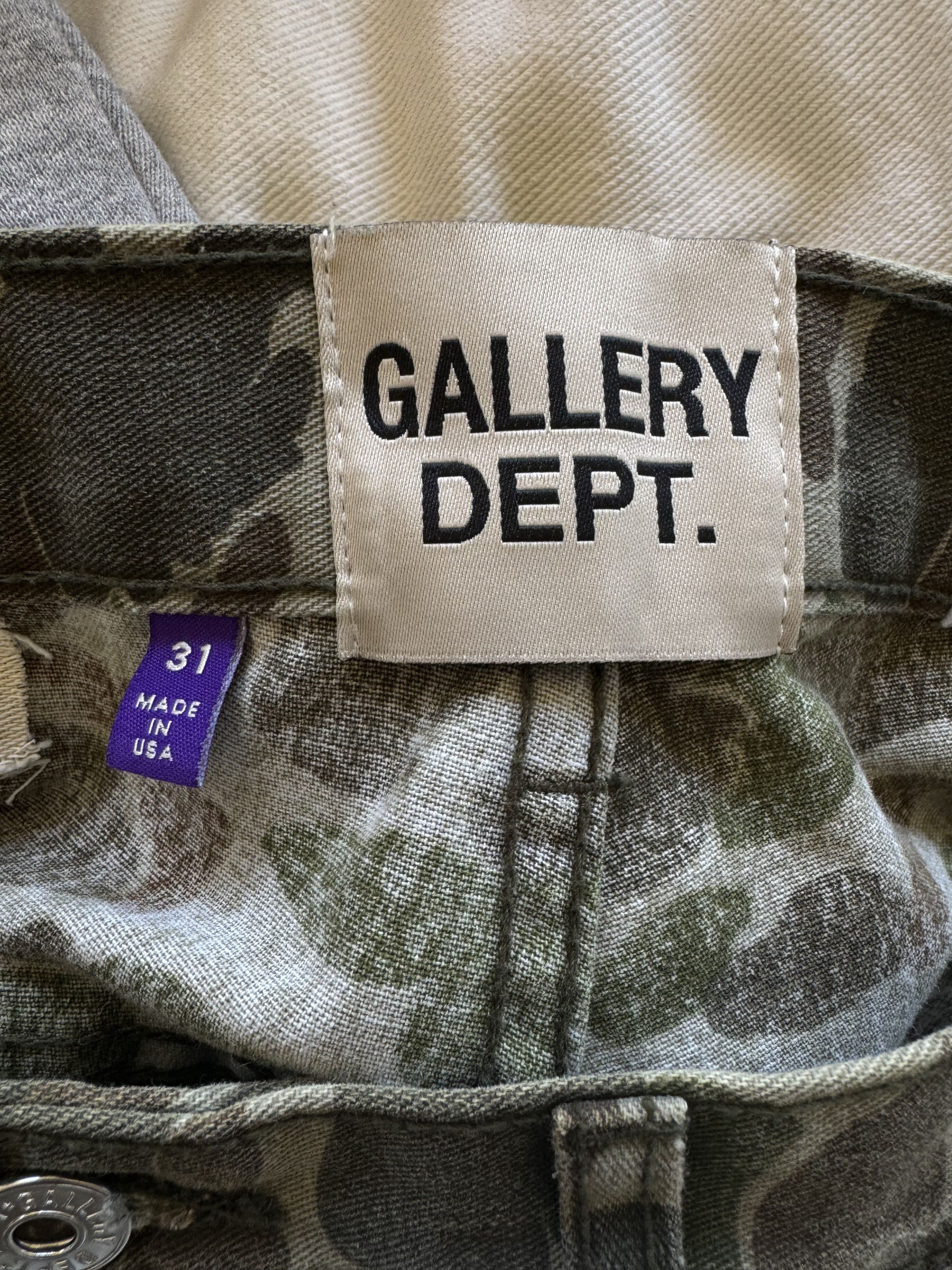 Gallery Dept. Gaallery Dept Camo Pants Size US 31 - 11 Thumbnail