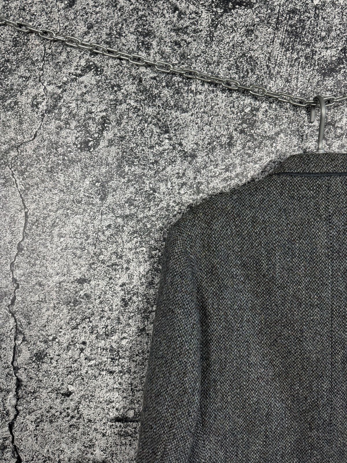 Harris Tweed Harris Tweed Pure New Wool Blazer Jacket Vintage Size 40 Size 40R - 12 Thumbnail