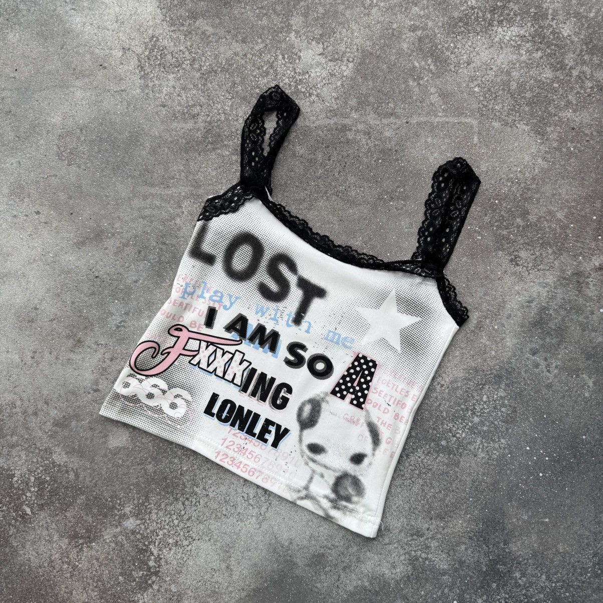 Hysteric Glamour Amazing 2000’s Aesthetic Gothic Y2K Glamour Tank Top Size US S / EU 44-46 / 1 - 7 Thumbnail