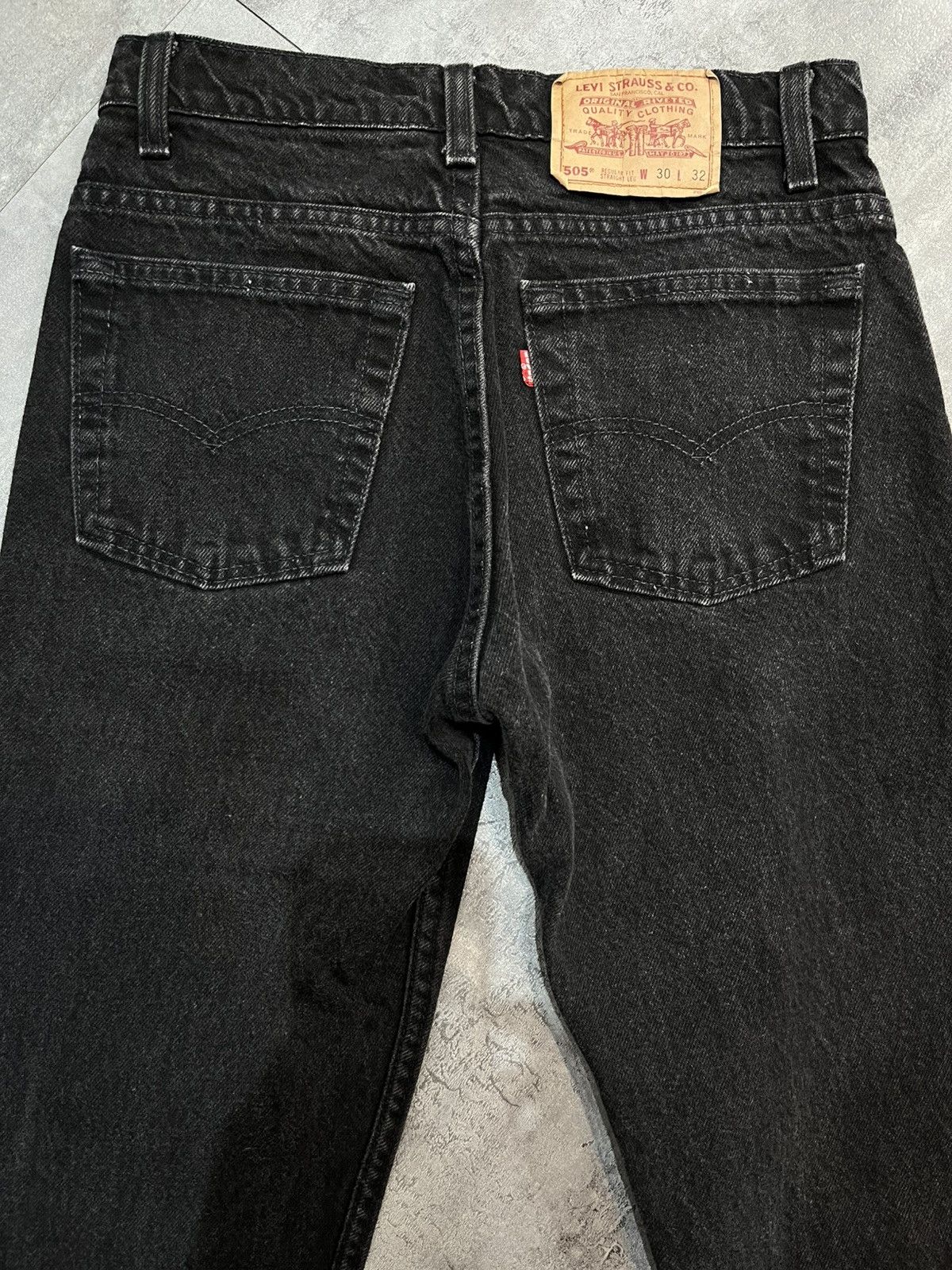 Levi’s 505 U.S.A. Vintage denim