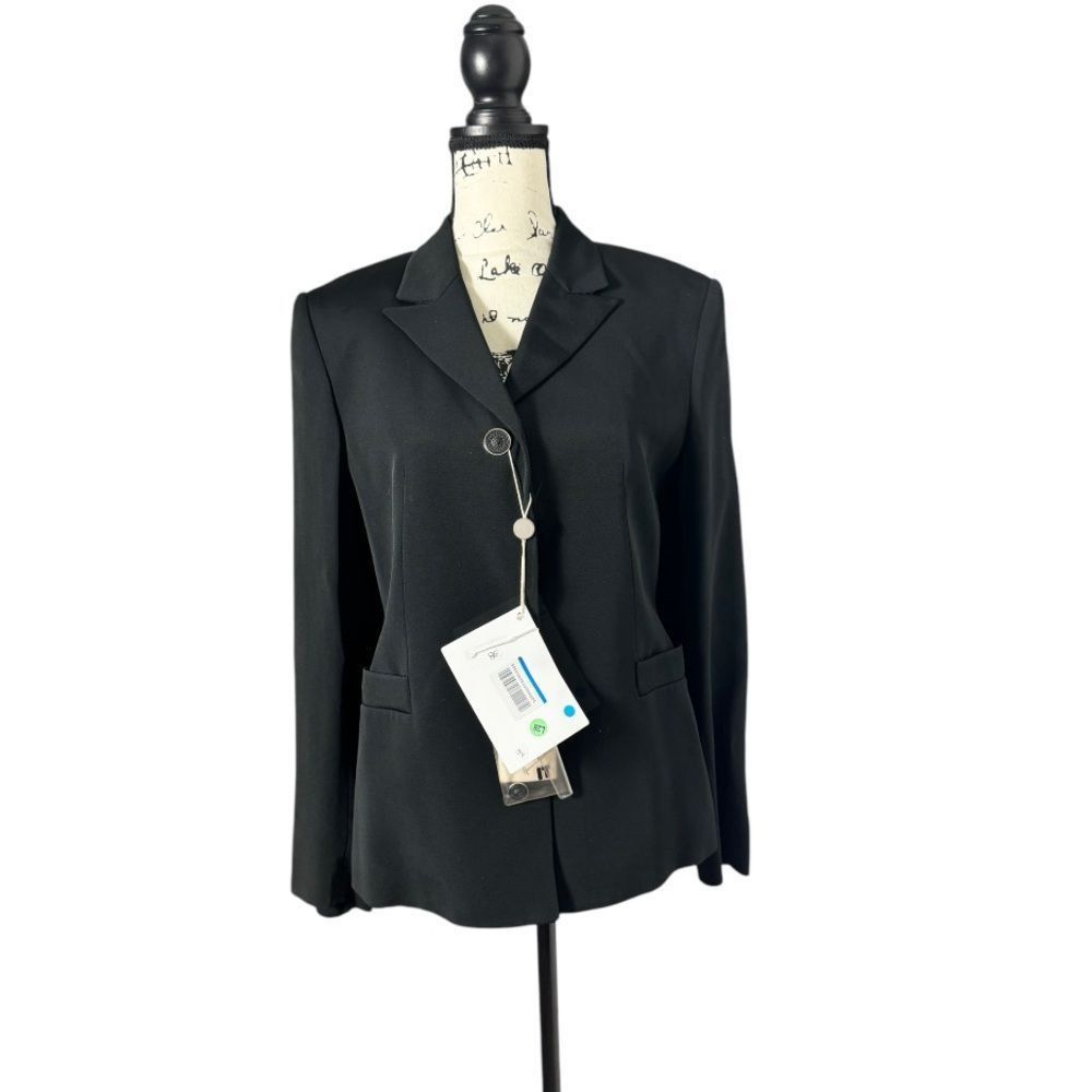 Versus Versace Versus Gianni Versace SZ 42 black embellished skirt suit set Size M / US 6-8 / IT 42-44 - 2 Thumbnail