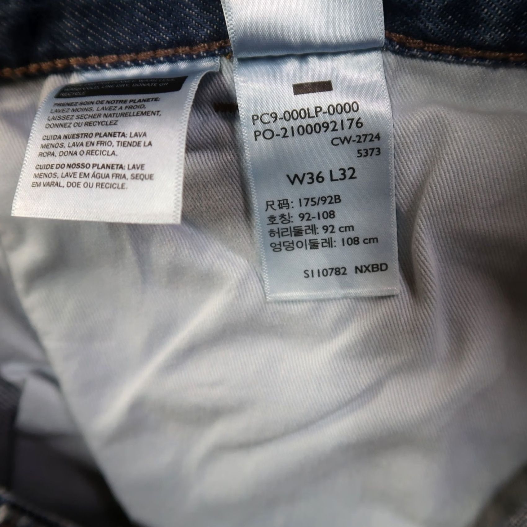 Levi's Levi's Premium 568 Cargo Jeans Men's 36x32 Straight Relaxed Denim Blue 90s Jeans Mens Size US 36 / EU 52 - 7 Thumbnail