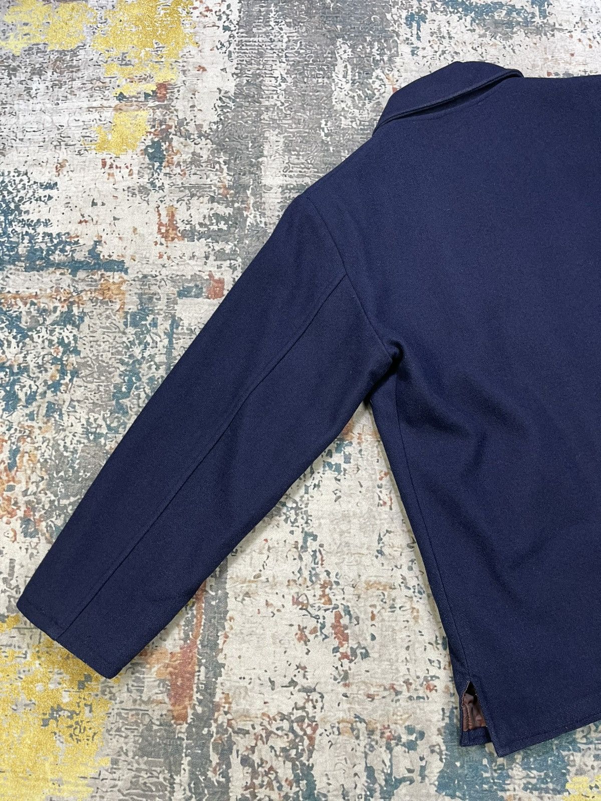 Edwin Vtg Edwin Ranch & Wester Letterman Wool Coach Jacket Size US M / EU 48-50 / 2 - 4 Thumbnail