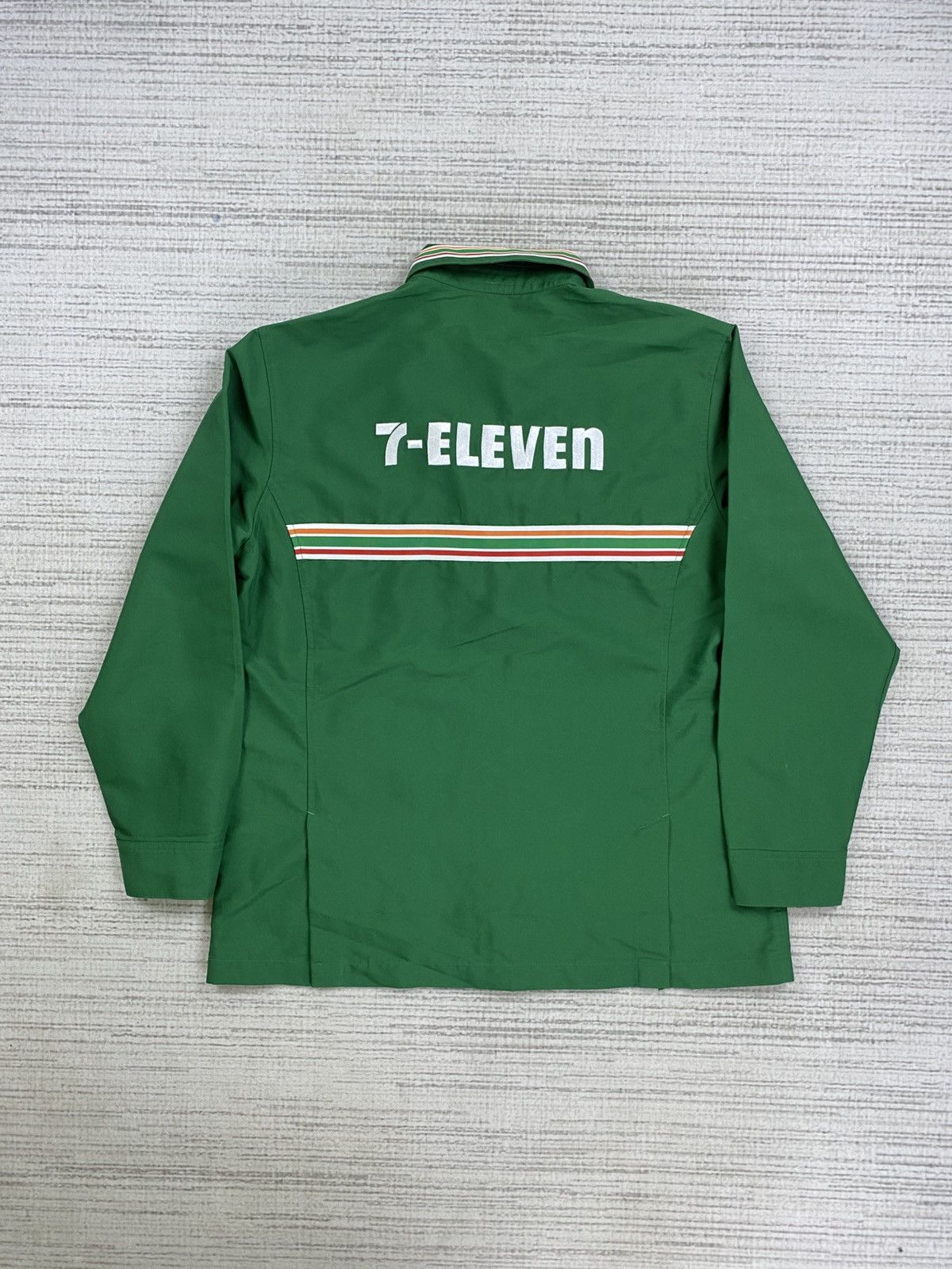 Japanese Brand × Vintage Vintage 7 Eleven Japan Uniform Long Sleeve Jacket Size US M / EU 48-50 / 2 - 1 Thumbnail