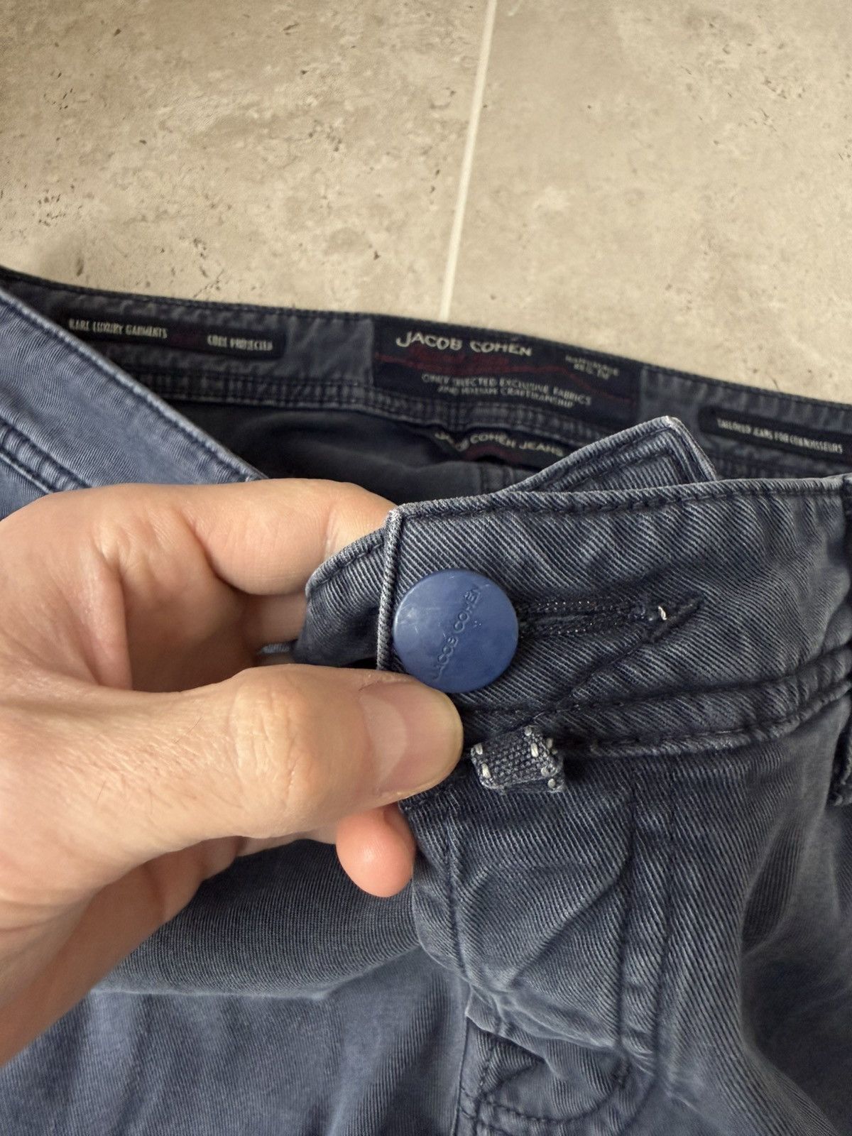 Jacob Cohen Jacob Cohen J688 Comf Luxury Stretch Denim Jeans Size US 36 / EU 52 - 6 Thumbnail