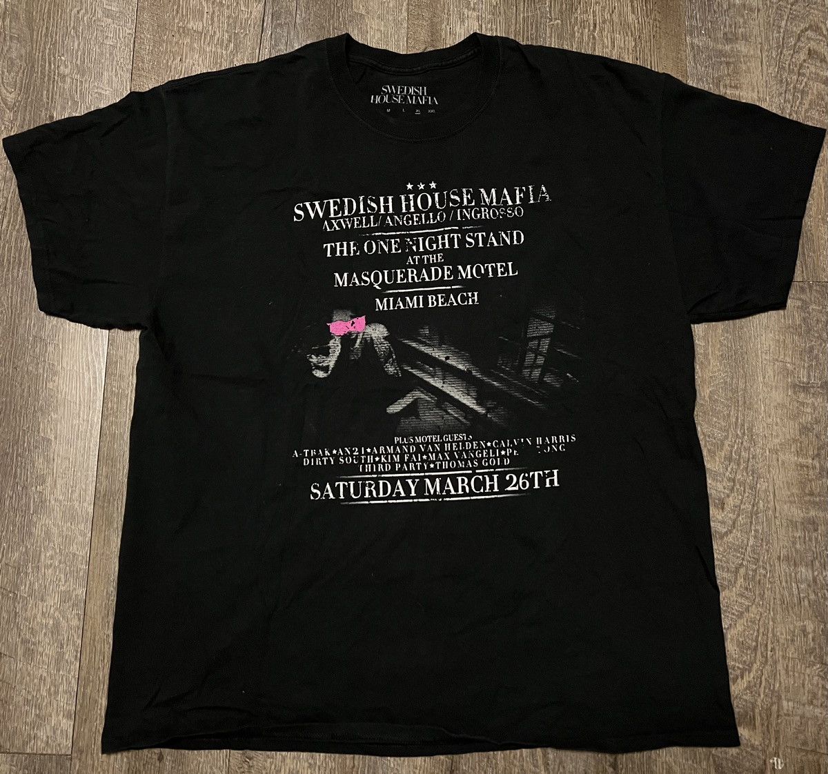 Other Swedish House Mafia Calvin Harris Pharrell Concert Shirt Size US XL / EU 56 / 4 - 1 Thumbnail
