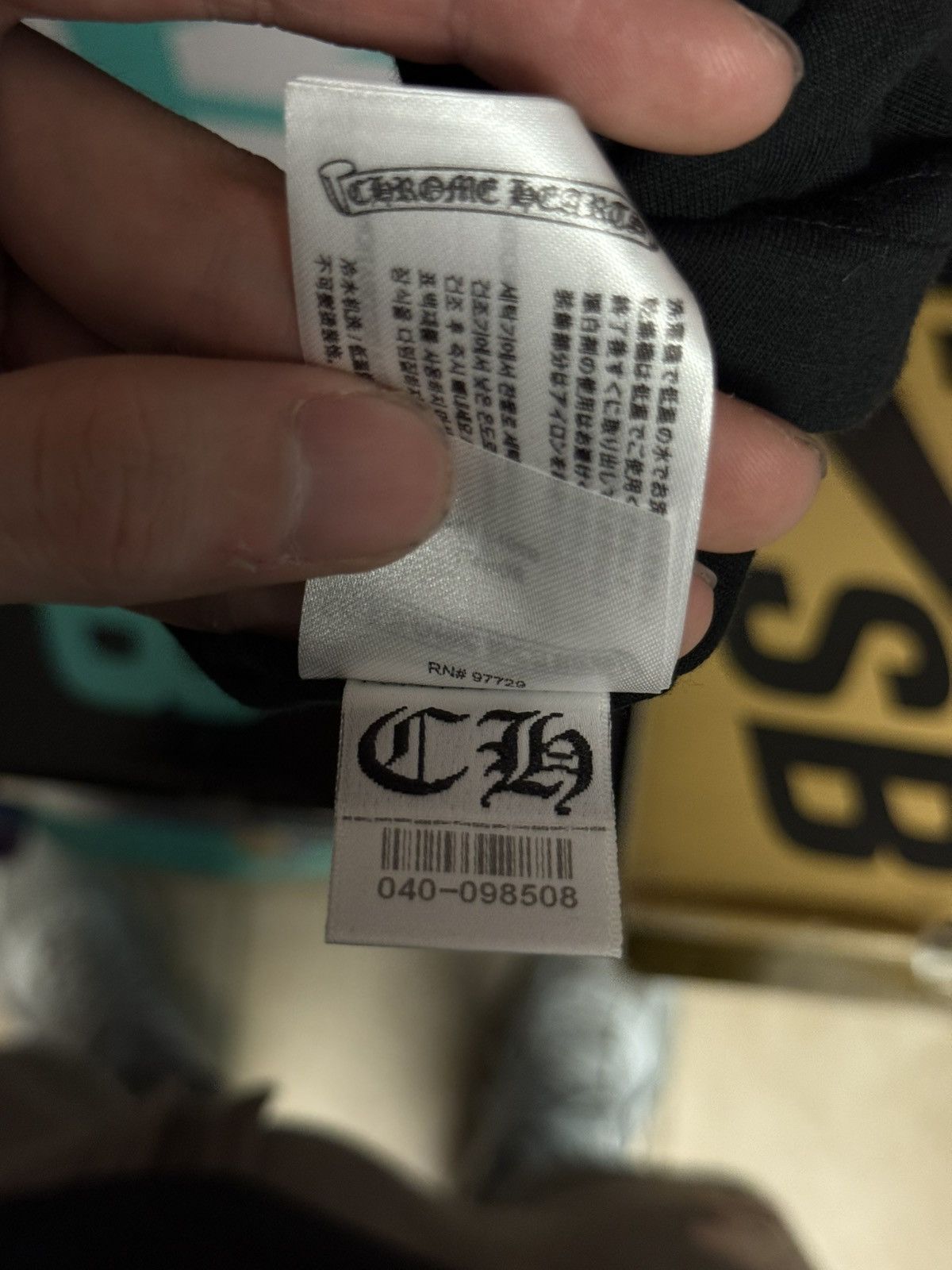 Chrome Hearts Chrome Hearts Web Long Sleeve Tee Size L New 1988 Size US L / EU 52-54 / 3 - 14 Thumbnail