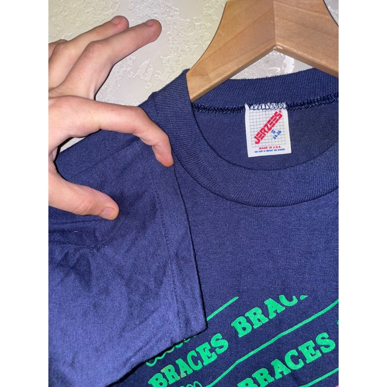 Jerzees Vintage Test Print Shirt Frisbie's Smile Shop Steamboat Tee Size US S / EU 44-46 / 1 - 6 Thumbnail