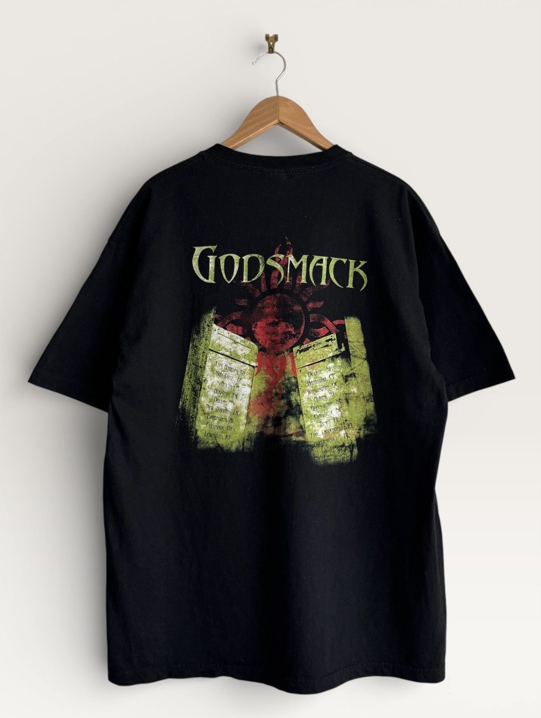 Band Tees Vintage Godsmack 2000 Tour T-shirt Size US XL / EU 56 / 4 - 4 Thumbnail
