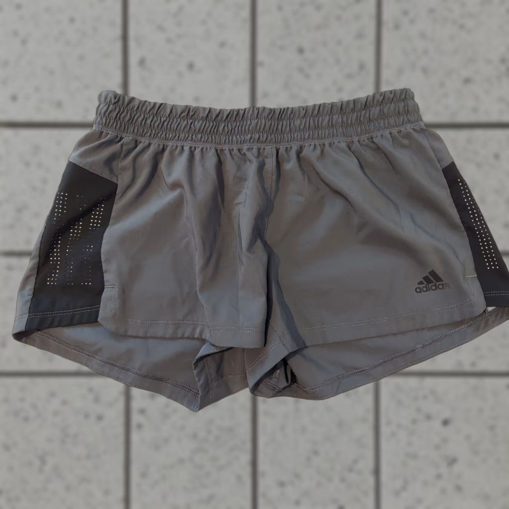 Adidas Womens adidas Shorts S Small Gray Athletic Gym Workout Ladies Shorts Mens? Size 28" / US 6 / IT 42 - 1 Thumbnail