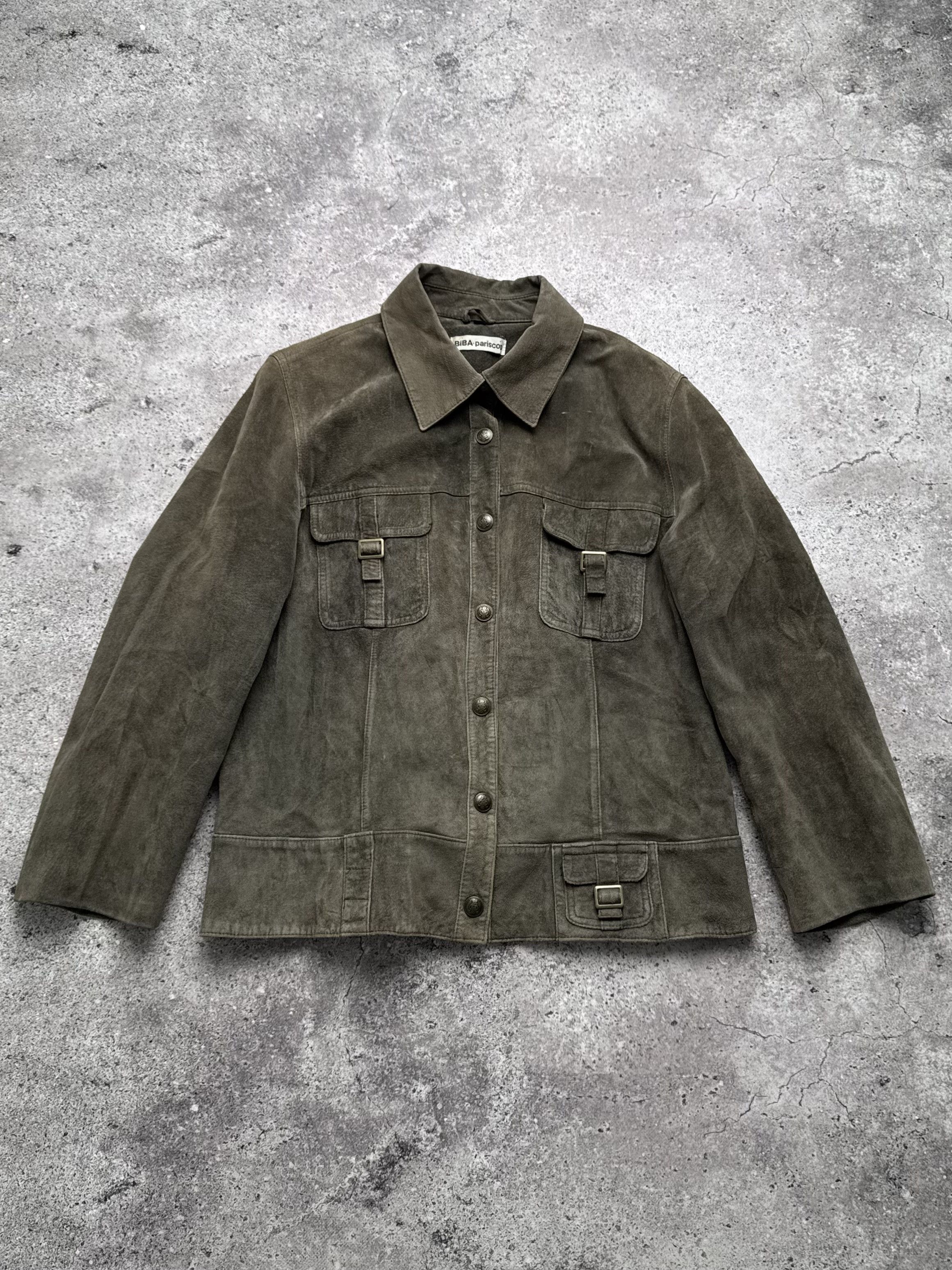 Vintage Vintage Leather Jacket With Pockets C5(V410) Size L / US 10 / IT 46 - 1 Thumbnail