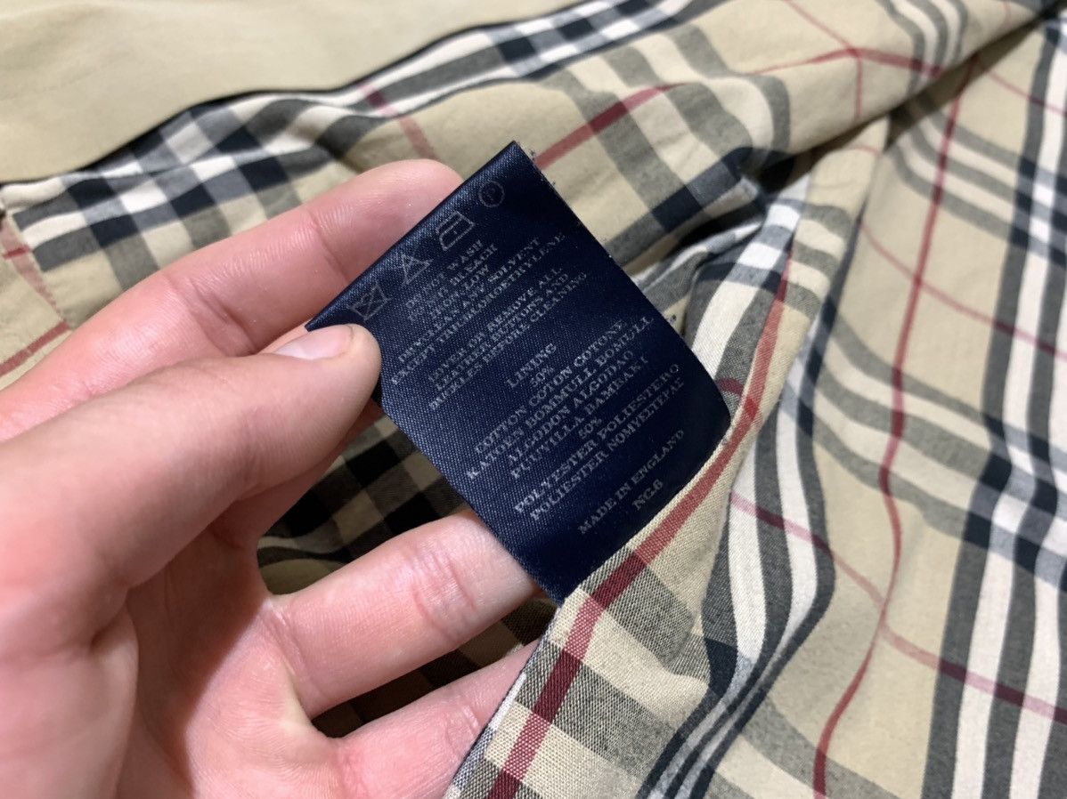 Burberry × Vintage Burberry nova check vintage trench coat 50R Size US L / EU 52-54 / 3 - 8 Thumbnail