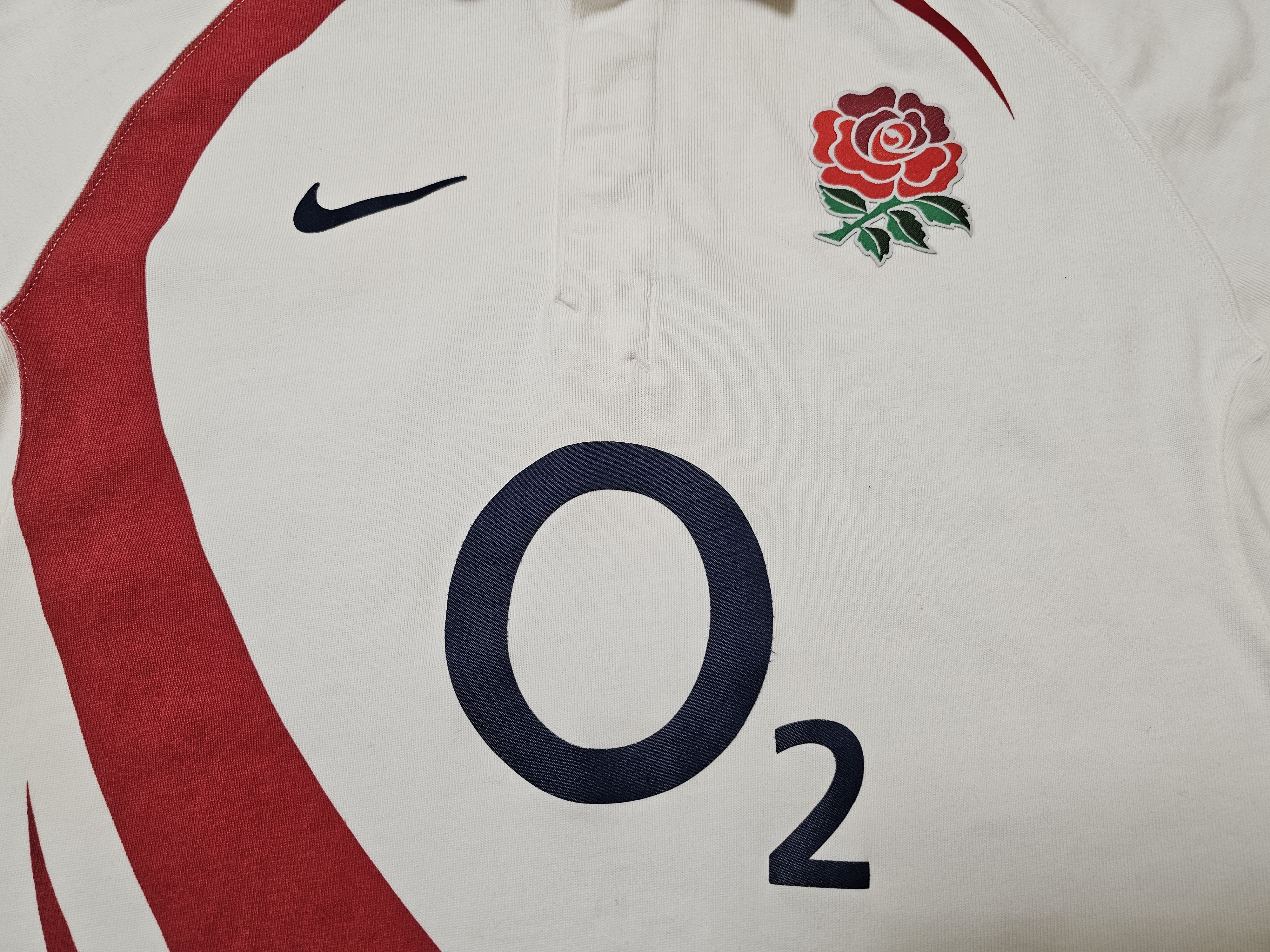 Nike × Vintage ENGLAND RUGBY JERSEY VINTAGE NIKE SHIRT RUGBY JERSEY Size US L / EU 52-54 / 3 - 3 Thumbnail