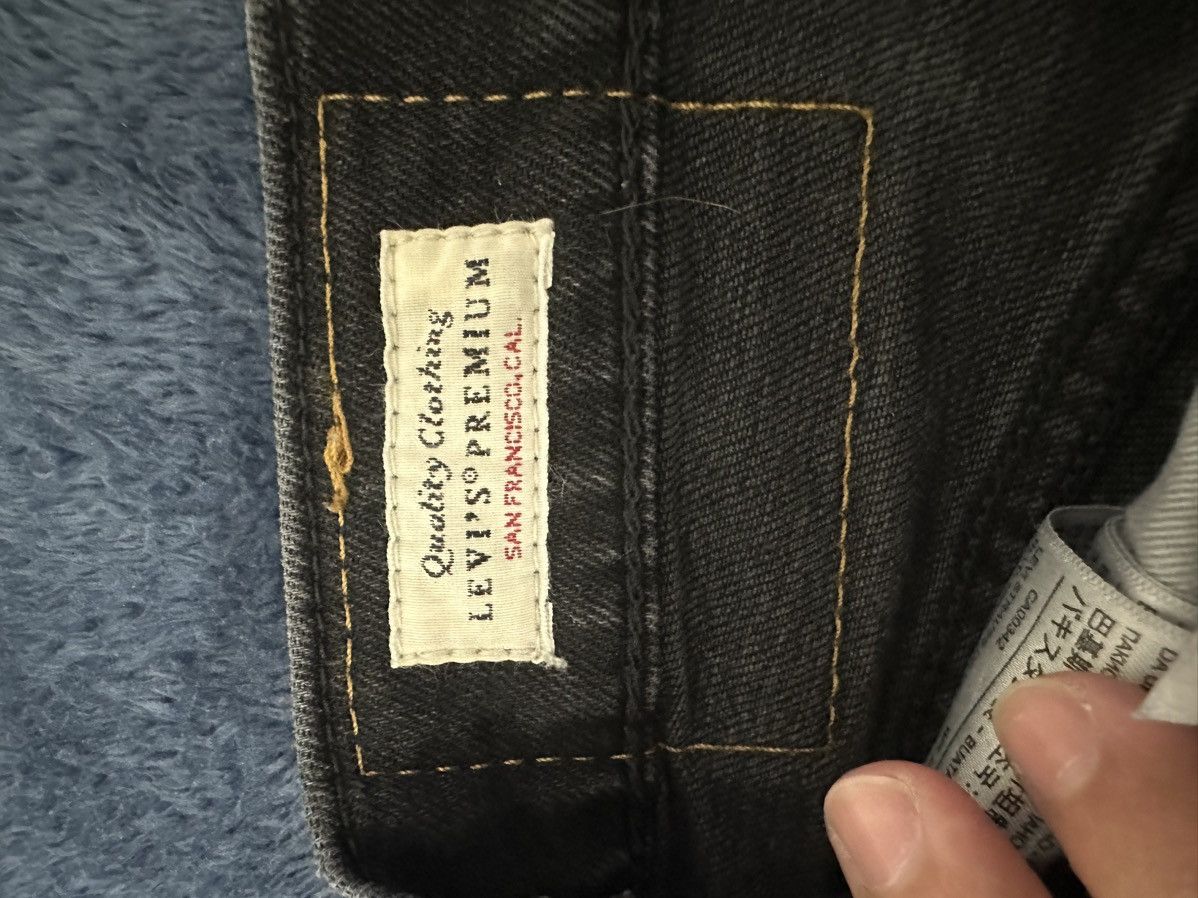 Levi's Levis Black Stone Washed Denim Jeans👖 Size US 29 - 6 Thumbnail