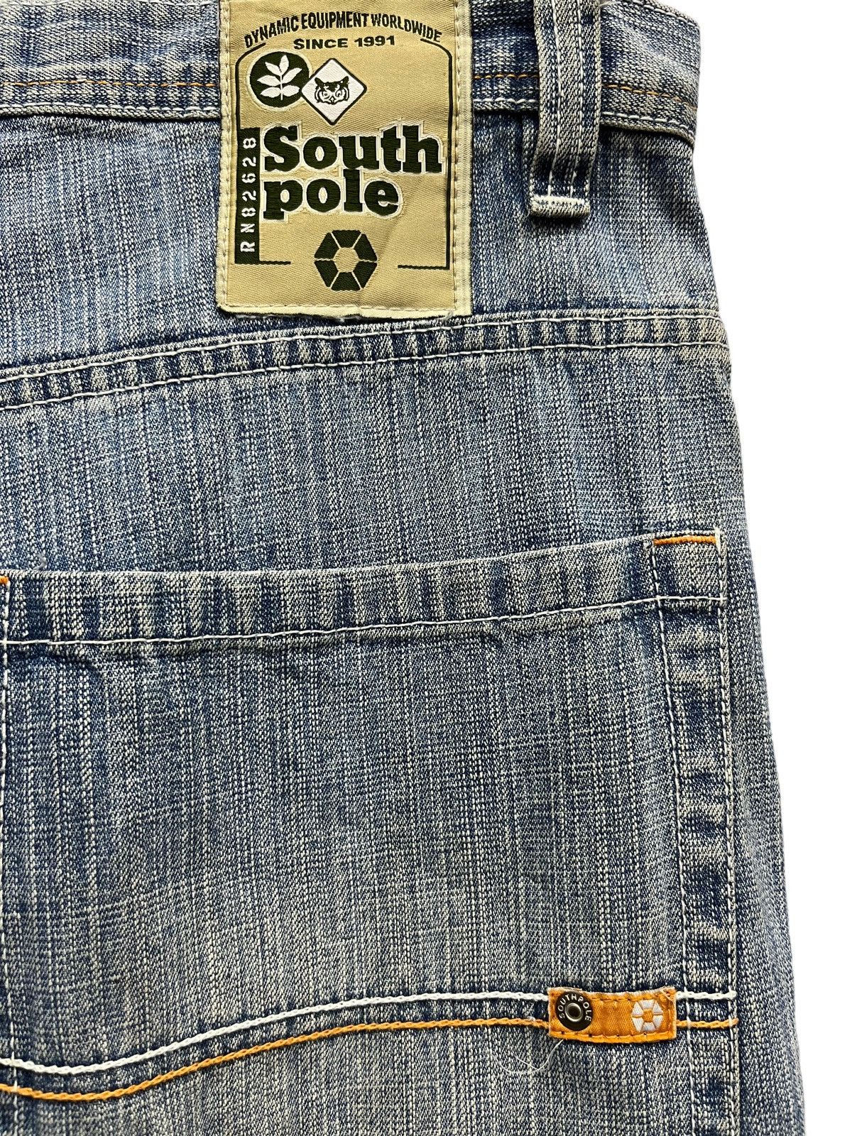 Southpole Vintage Baggy SOUTHPOLE Trucking Co. Authentic Denim Size US 31 - 7 Thumbnail