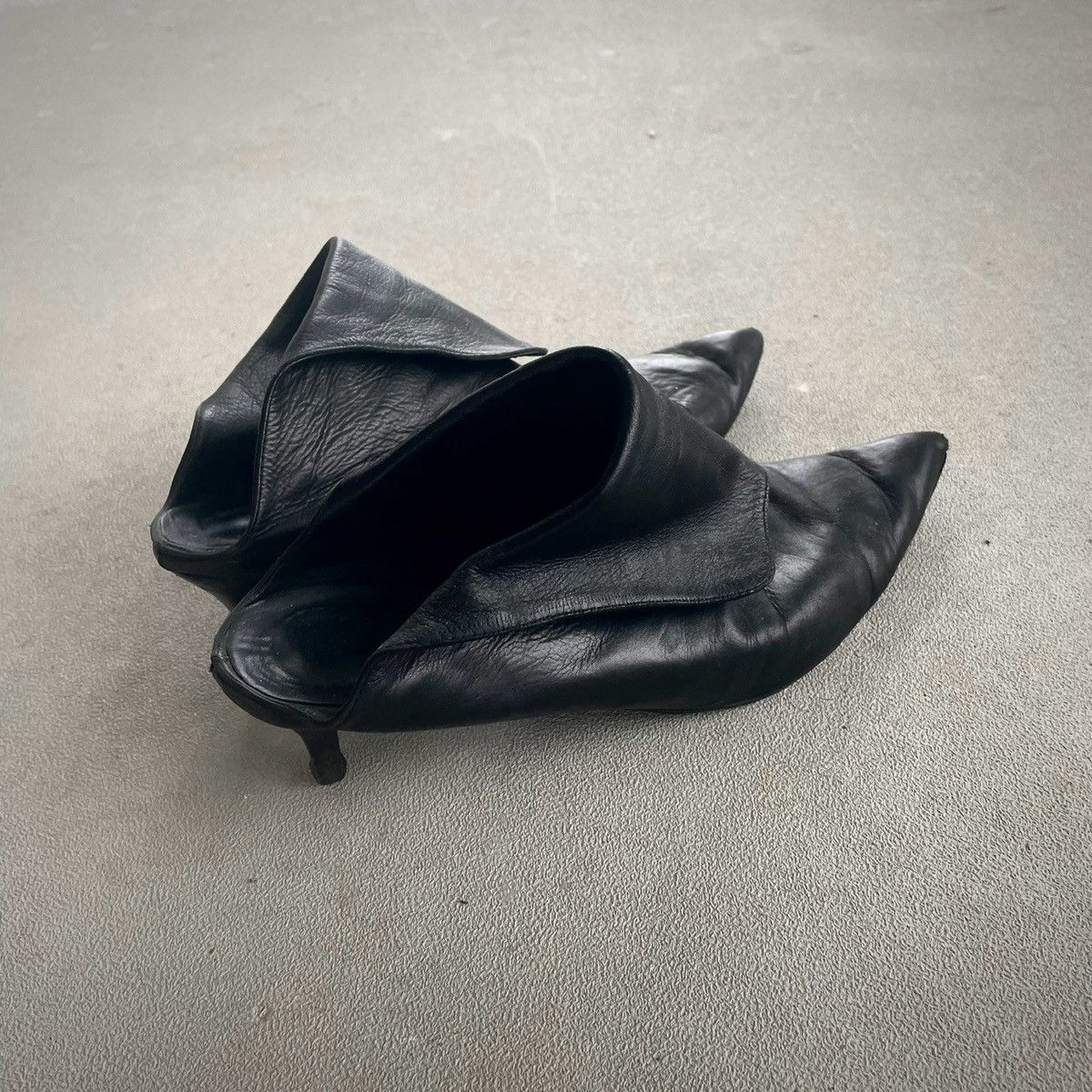 Ann Demeulemeester Leather Heels Size US 7 / IT 37 - 4 Thumbnail