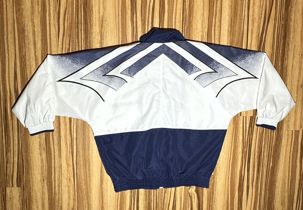 Li-Ning Vintage Li-Ning Navy And White windbreaker Size US XL / EU 56 / 4 - 10 Thumbnail