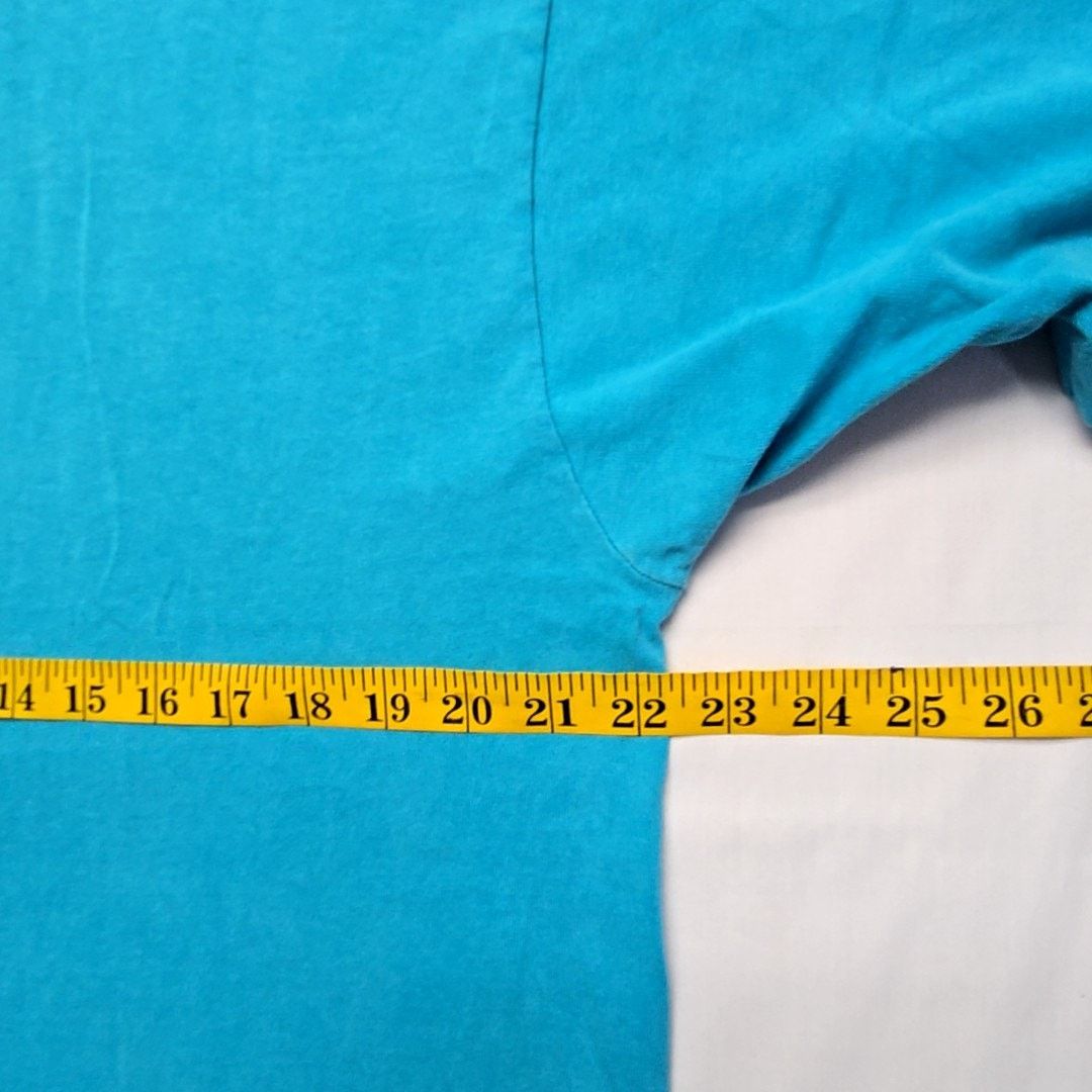 Fruit Of The Loom Vintage Young Not Shirt Graphic Tee Blue 90s XL USA Made Size US XL / EU 56 / 4 - 15 Thumbnail