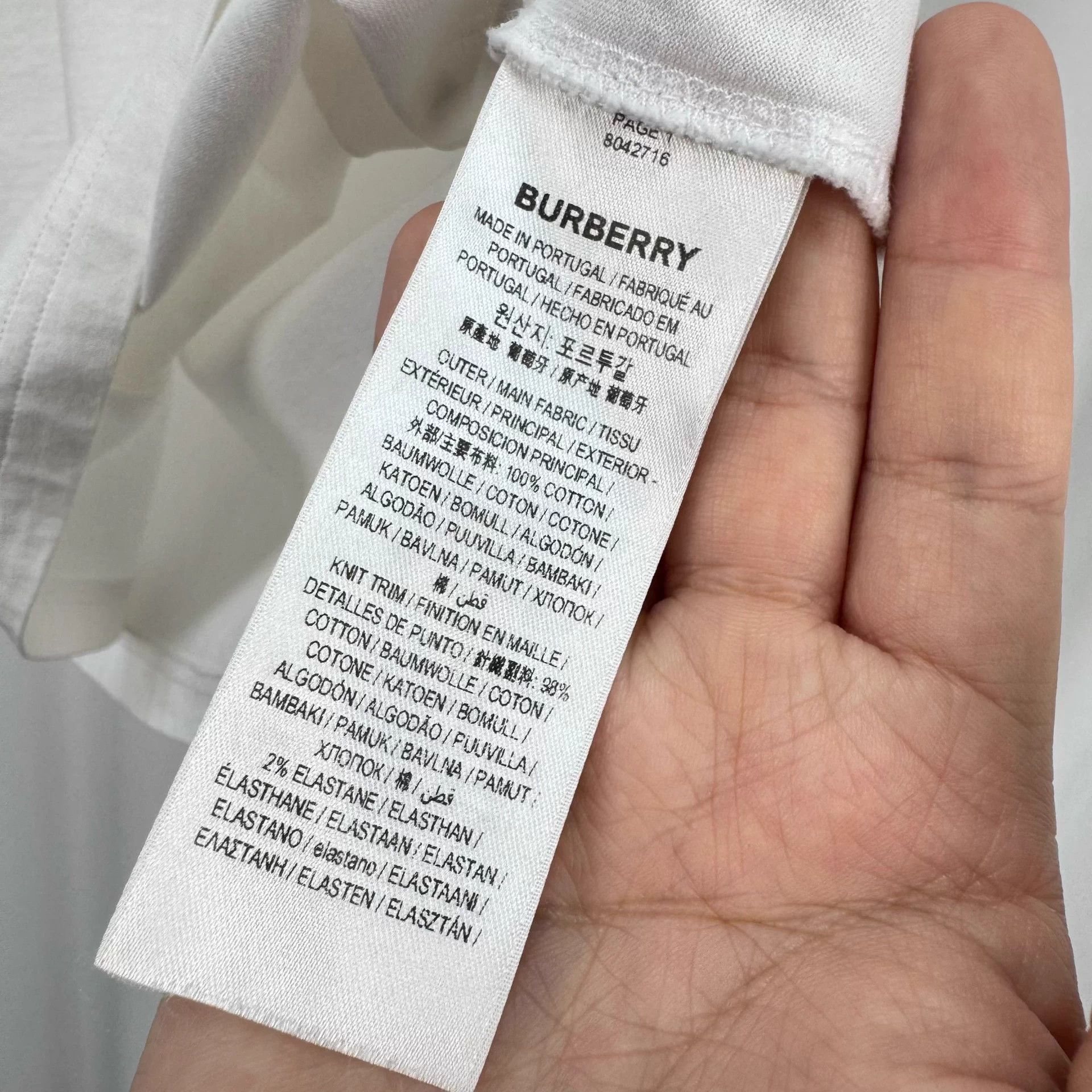 Burberry Burberry Check Short Sleeve S 99 New Size US S / EU 44-46 / 1 - 6 Thumbnail