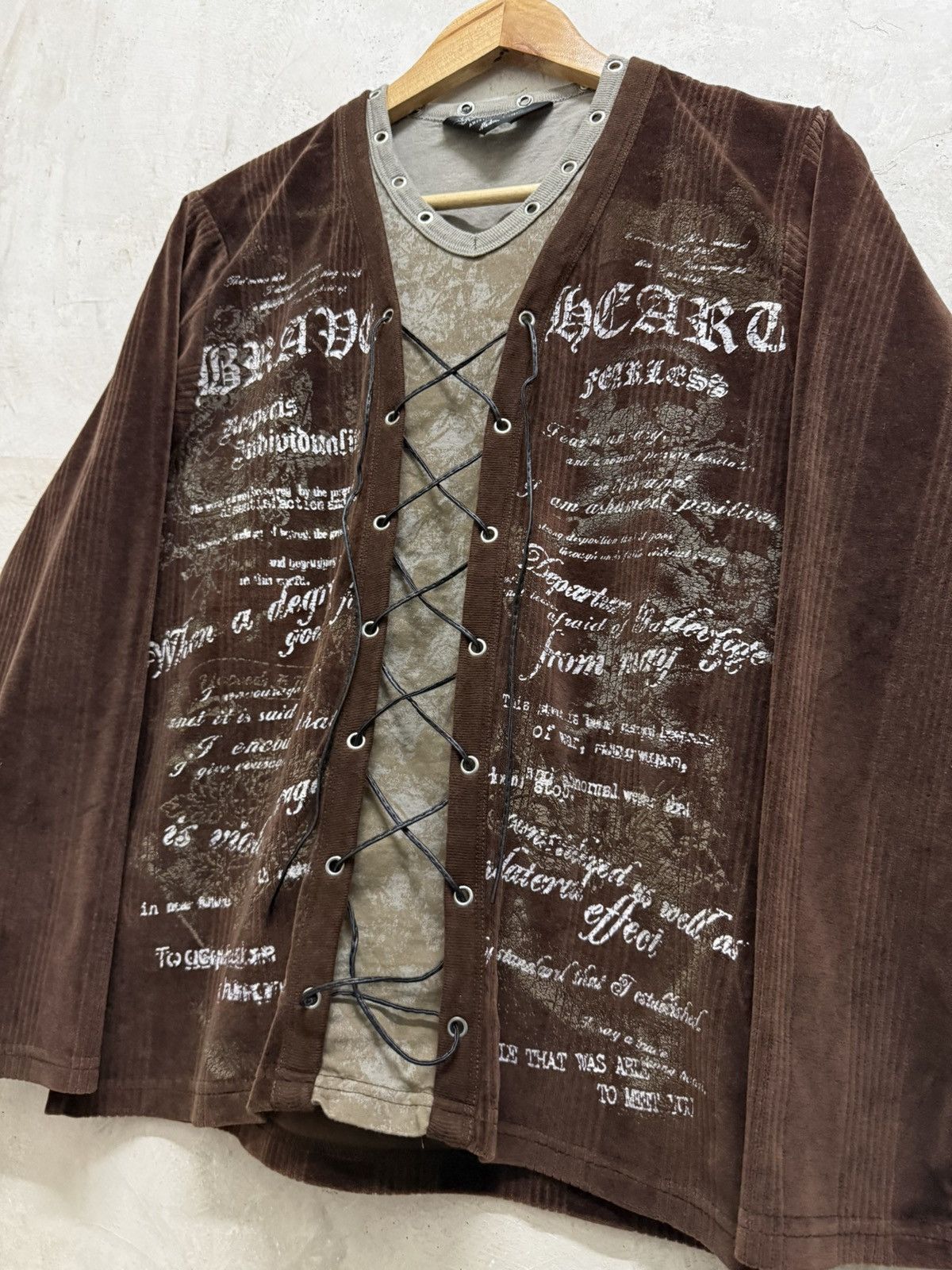 Beaumere 2000s Archival Beaumere Velvet ifsixwasnine Velour Punk Tees Size US M / EU 48-50 / 2 - 3 Thumbnail