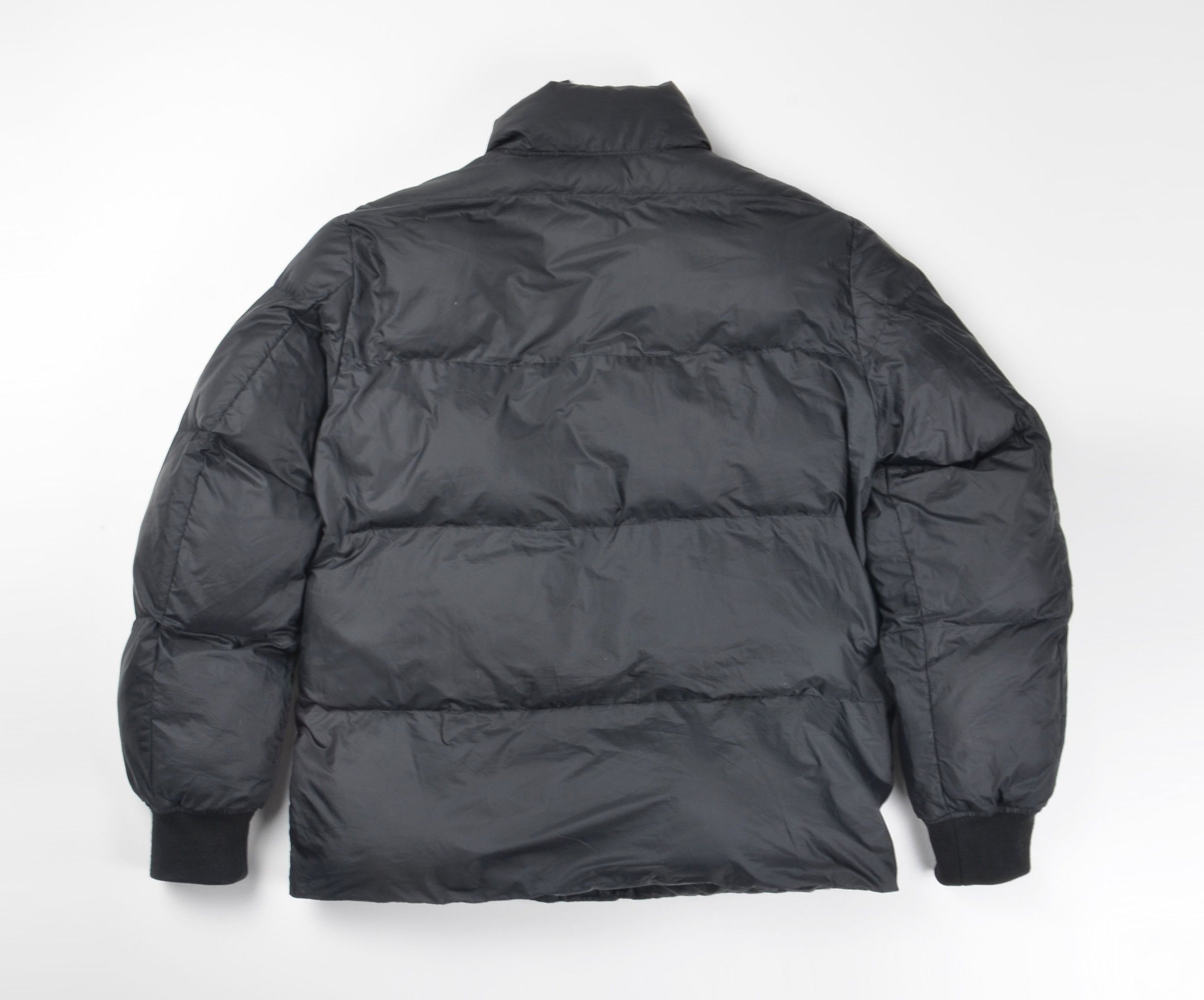 Arket Arket Men's Black Puffer Full Zip Jacket Size US M / EU 48-50 / 2 - 2 Thumbnail