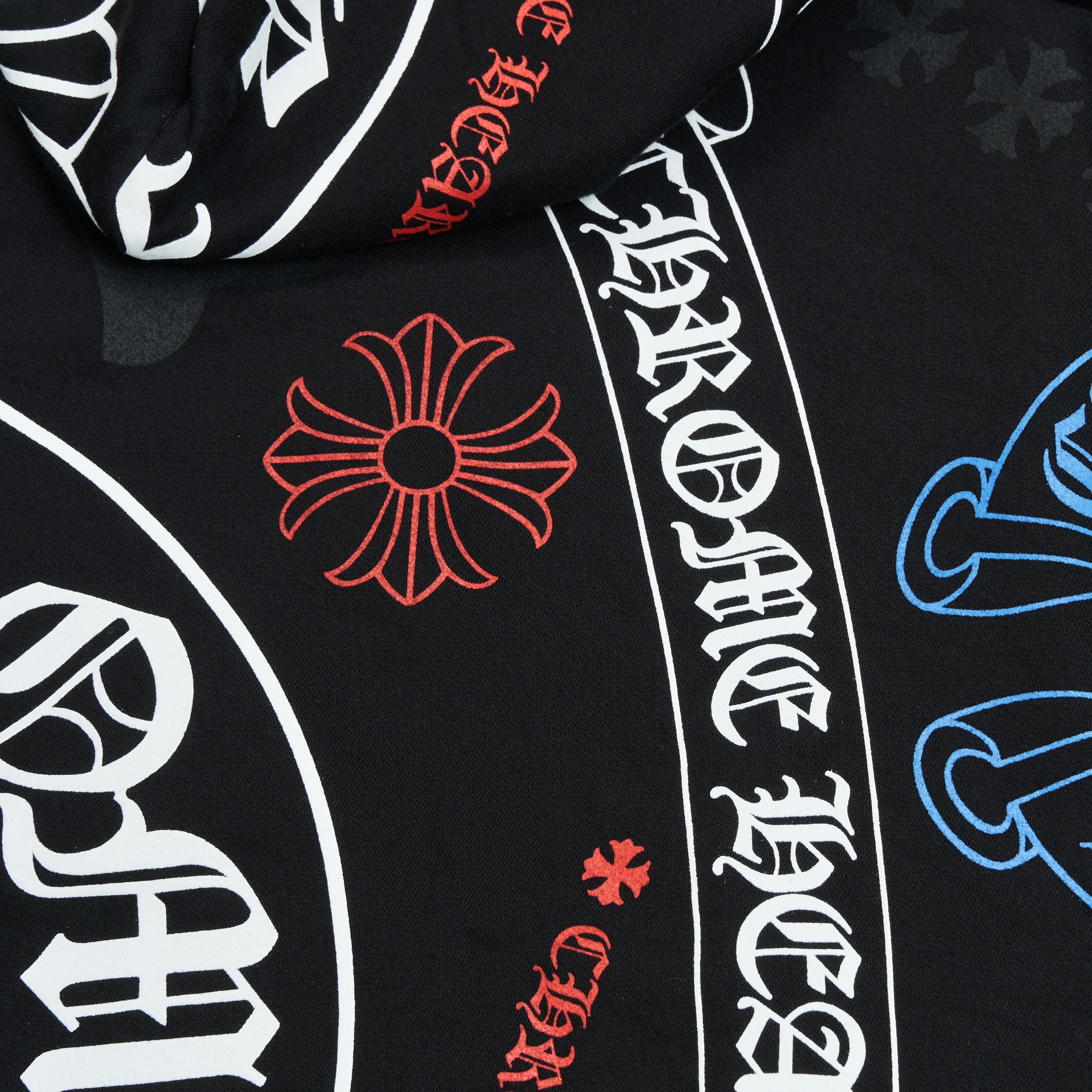 Chrome Hearts CHROME HEARTS Stencil Hoodie BLACK Size US S / EU 44-46 / 1 - 9 Thumbnail