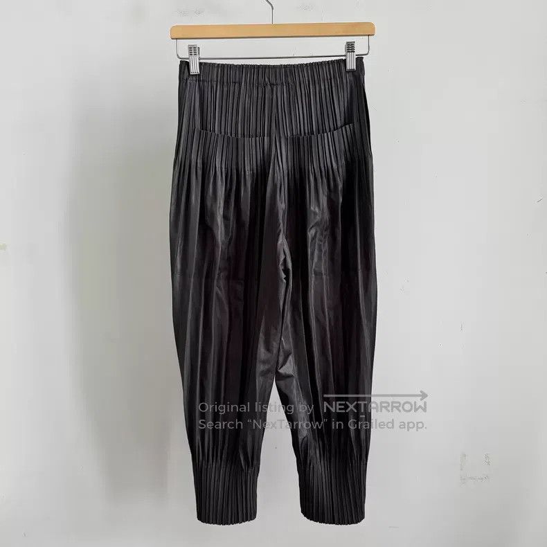 Issey Miyake Issey Miyake Black Pants Size 26" / US 2 / IT 38 - 2 Thumbnail