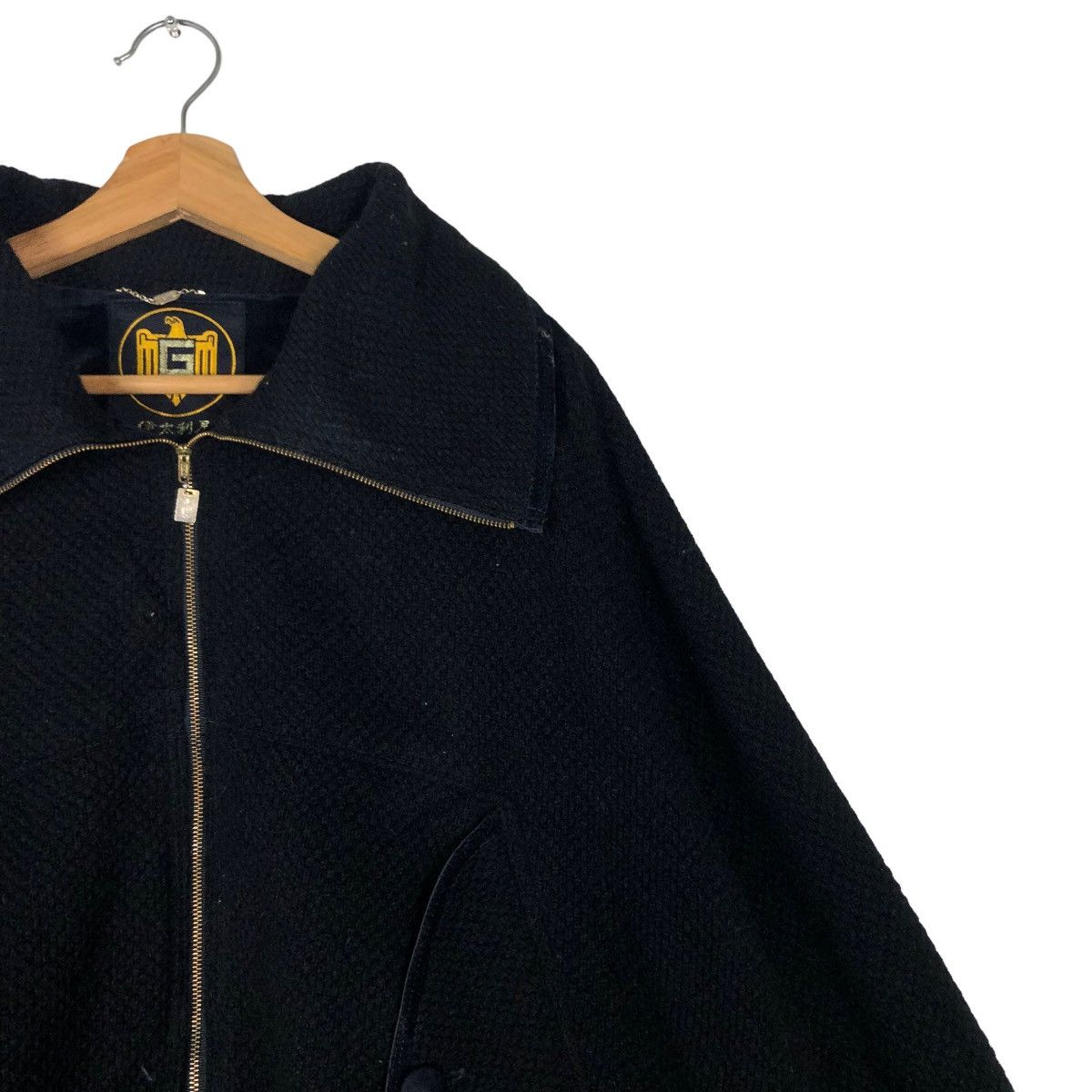 Japanese Brand 🔥Vintage Cropped Bomber Jacket Black Issey Miyake Japan Size US M / EU 48-50 / 2 - 8 Thumbnail