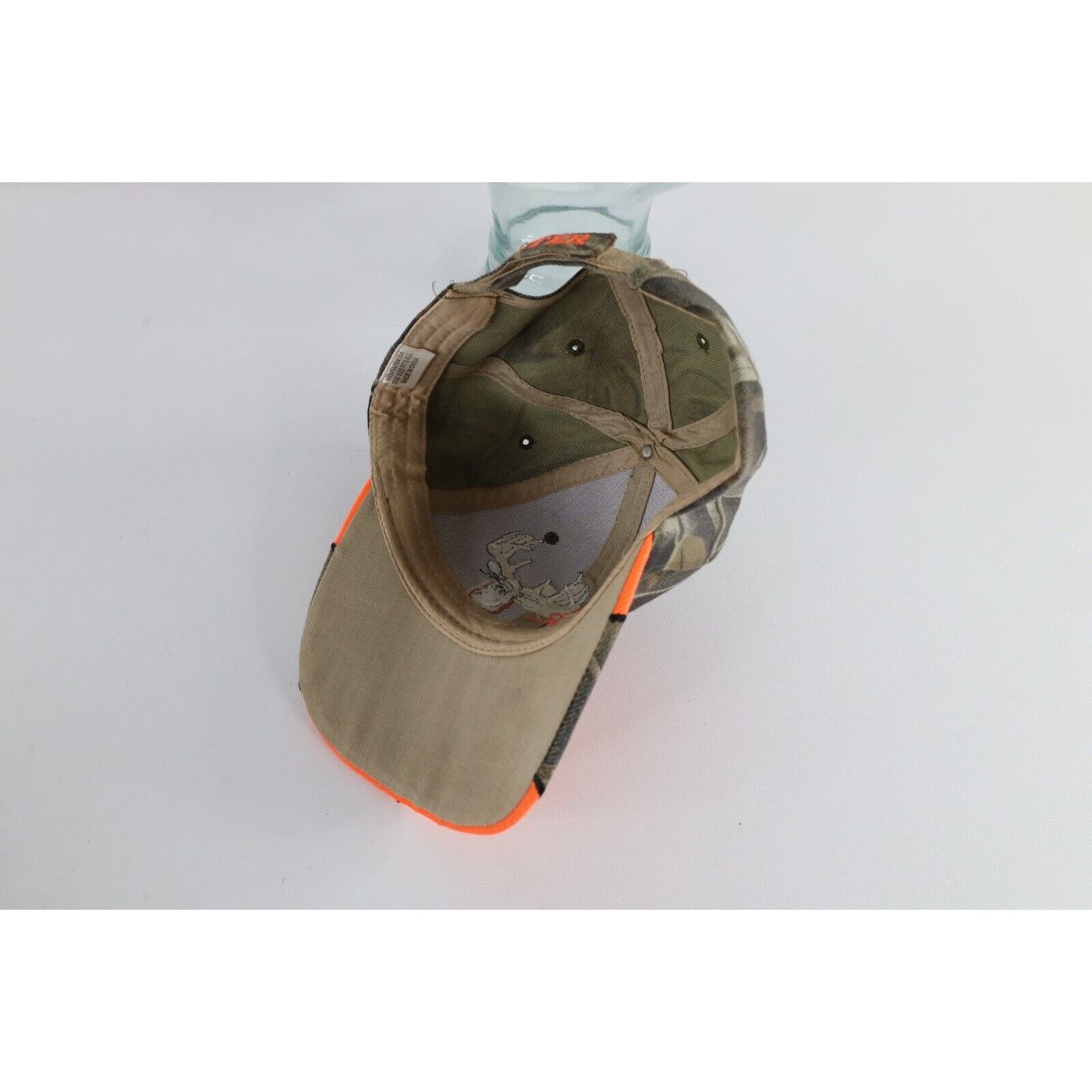 Vintage Vintage Tribal Camouflage Shooting Deer & Drinking Hat Size ONE SIZE - 9 Thumbnail