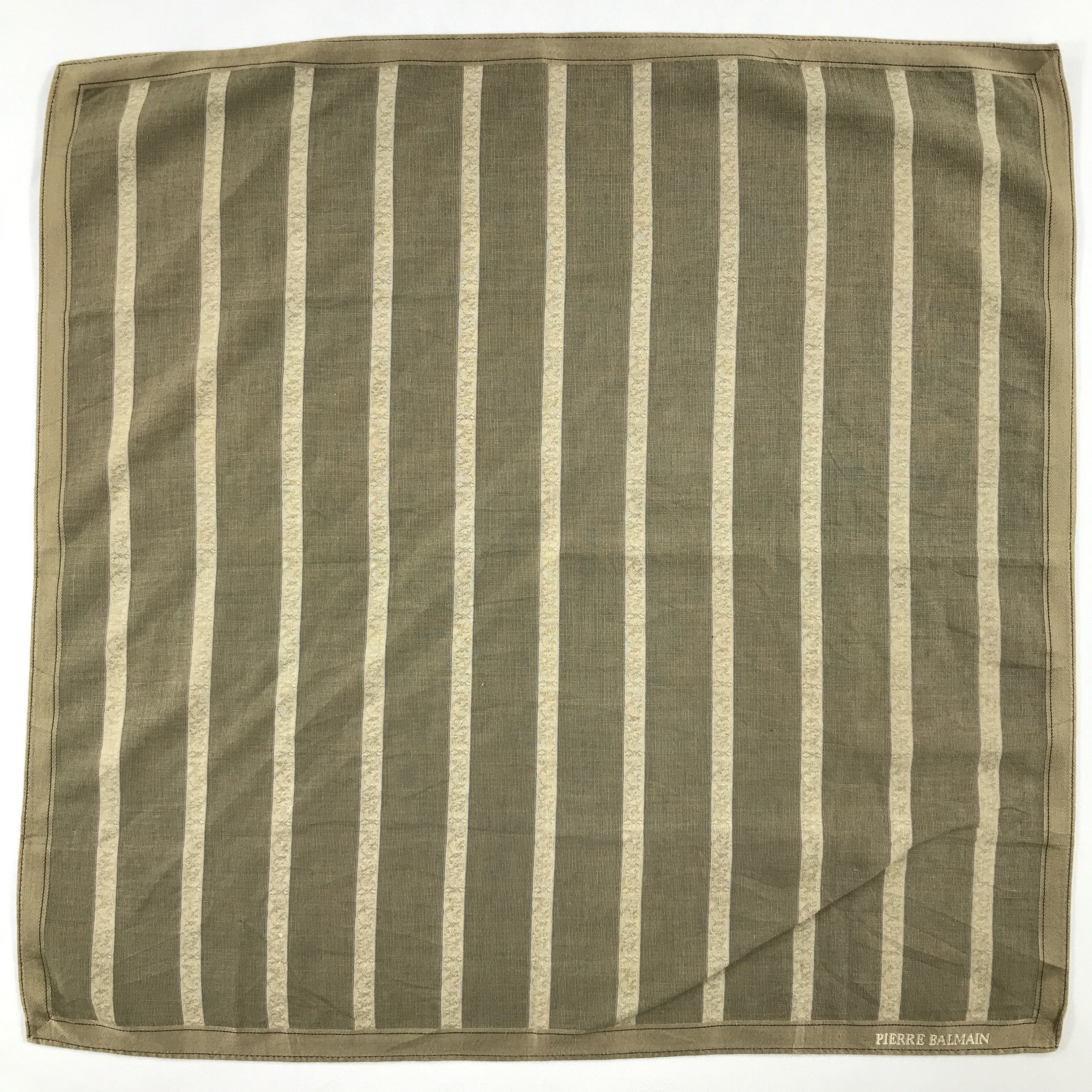 Pierre Balmain × Vintage Pierre Balmain Bandana / Handkerchief / Neckerchief - S1937 Size ONE SIZE - 1 Thumbnail