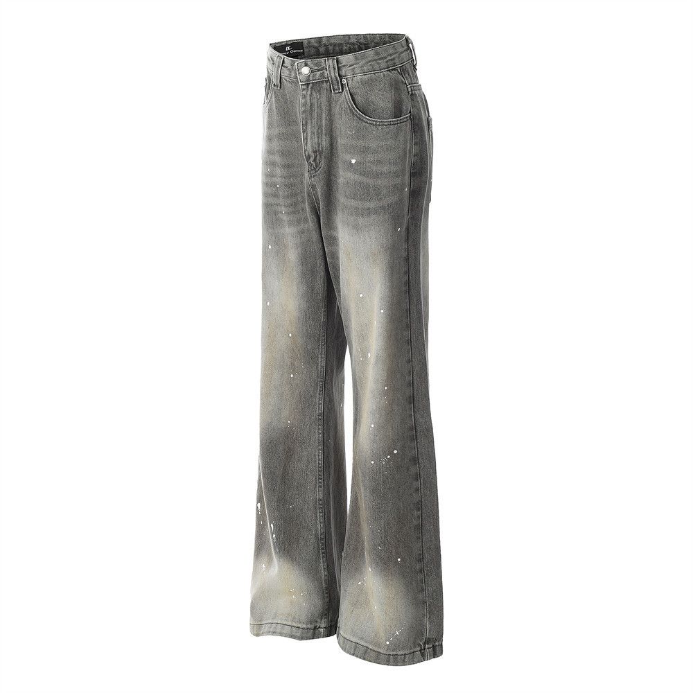 Japanese Brand × Vintage Men's punk distressed washed gradient jeans y2k Size US 32 / EU 48 - 2 Thumbnail